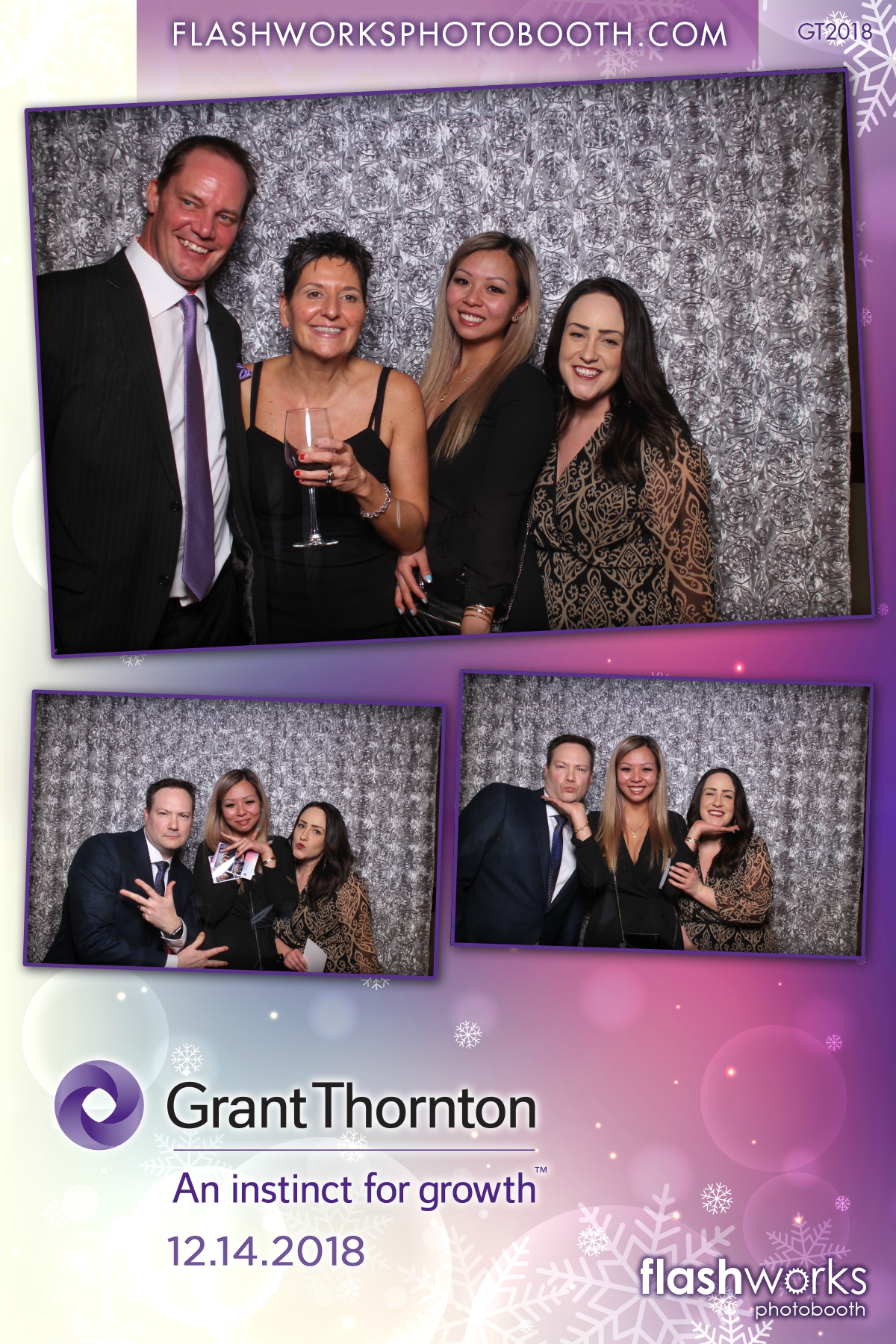 Grant Thornton Christmas Party | View more photos from the event at gallery.flashworksphotobooth.com/u/FlashworksPhotoboothInc/Grant-Thornton-Christmas-Party