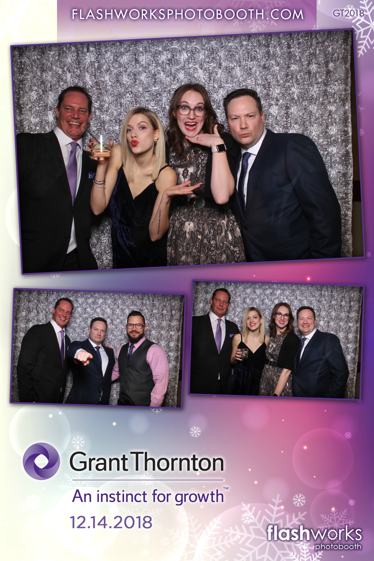 Grant Thornton Christmas Party | View more photos from the event at gallery.flashworksphotobooth.com/u/FlashworksPhotoboothInc/Grant-Thornton-Christmas-Party