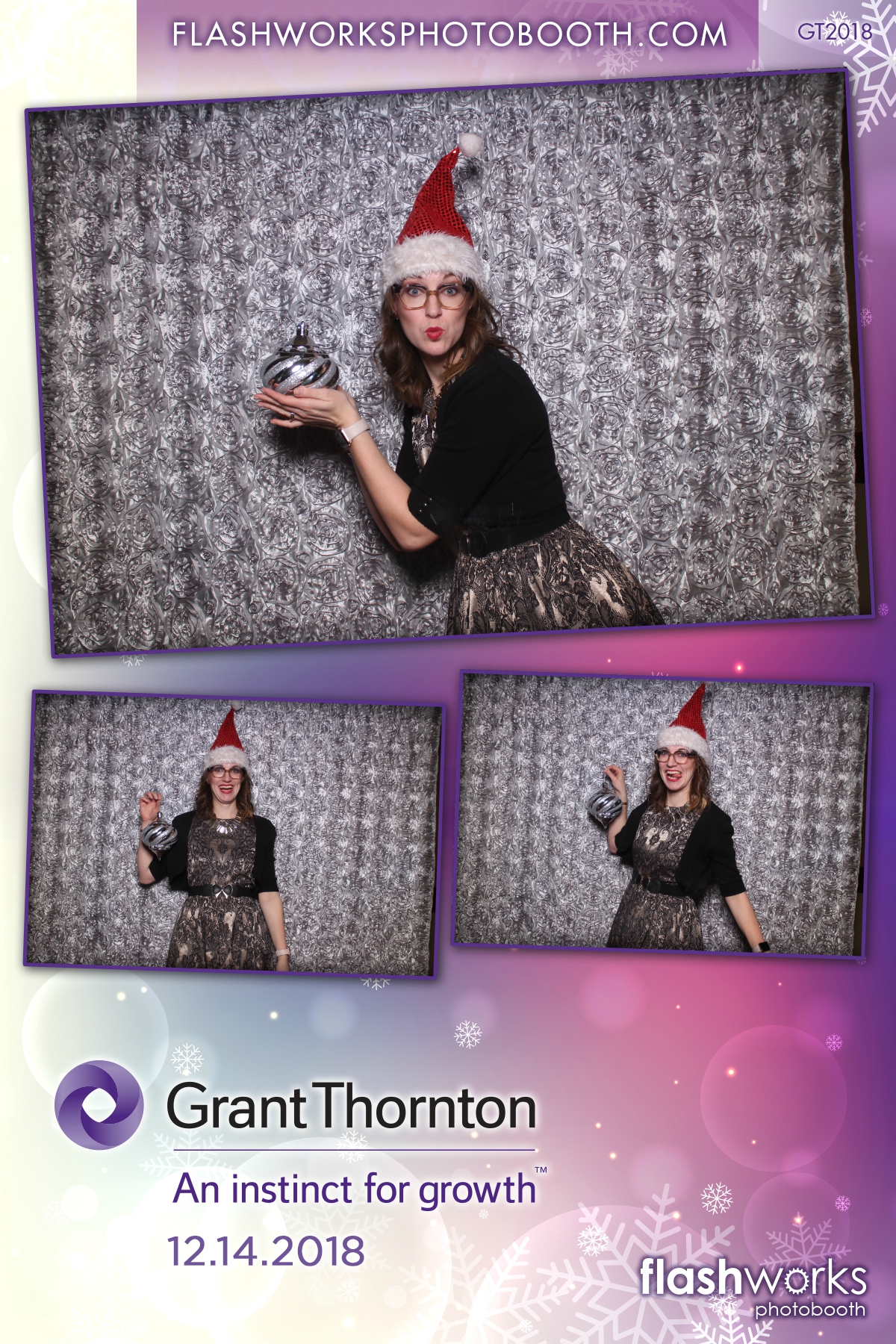 Grant Thornton Christmas Party | View more photos from the event at gallery.flashworksphotobooth.com/u/FlashworksPhotoboothInc/Grant-Thornton-Christmas-Party