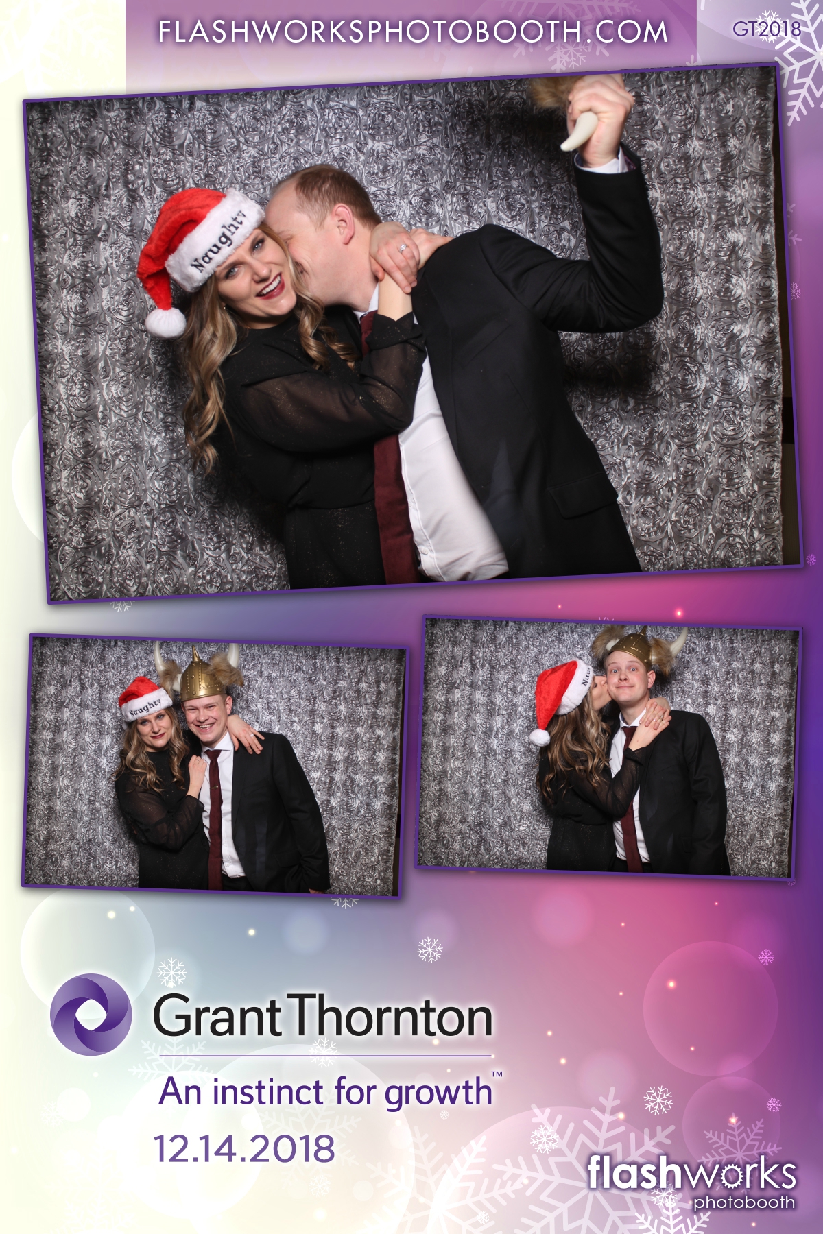 Grant Thornton Christmas Party | View more photos from the event at gallery.flashworksphotobooth.com/u/FlashworksPhotoboothInc/Grant-Thornton-Christmas-Party