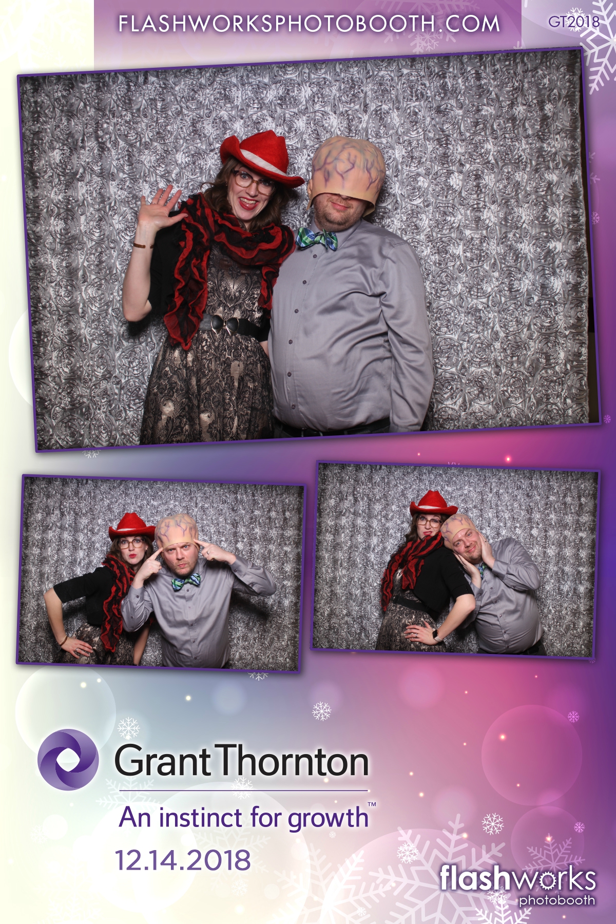 Grant Thornton Christmas Party | View more photos from the event at gallery.flashworksphotobooth.com/u/FlashworksPhotoboothInc/Grant-Thornton-Christmas-Party