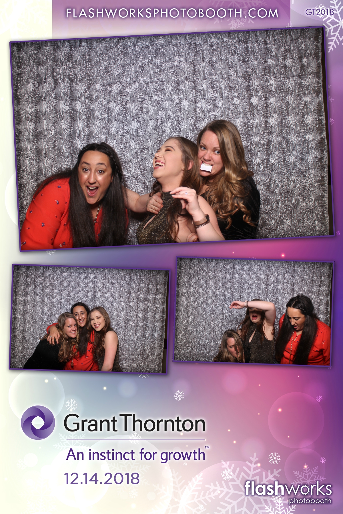 Grant Thornton Christmas Party | View more photos from the event at gallery.flashworksphotobooth.com/u/FlashworksPhotoboothInc/Grant-Thornton-Christmas-Party