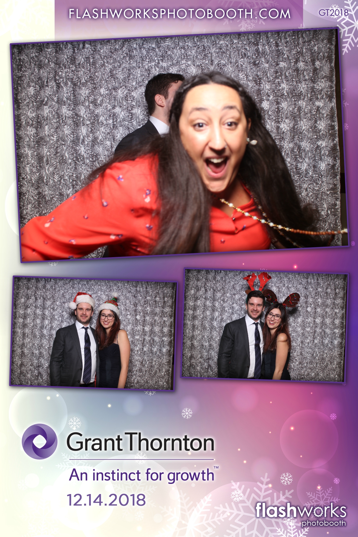 Grant Thornton Christmas Party | View more photos from the event at gallery.flashworksphotobooth.com/u/FlashworksPhotoboothInc/Grant-Thornton-Christmas-Party