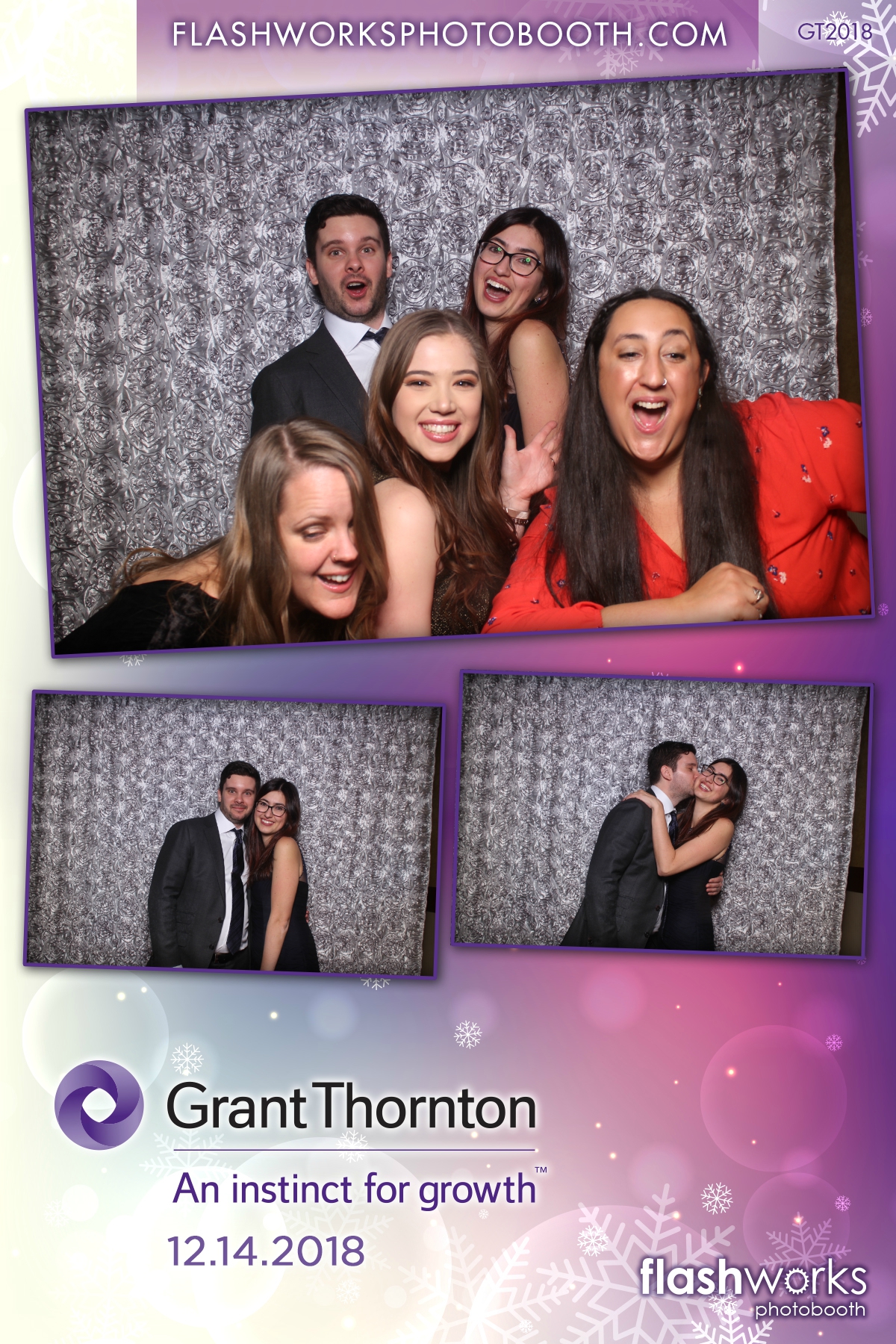 Grant Thornton Christmas Party | View more photos from the event at gallery.flashworksphotobooth.com/u/FlashworksPhotoboothInc/Grant-Thornton-Christmas-Party