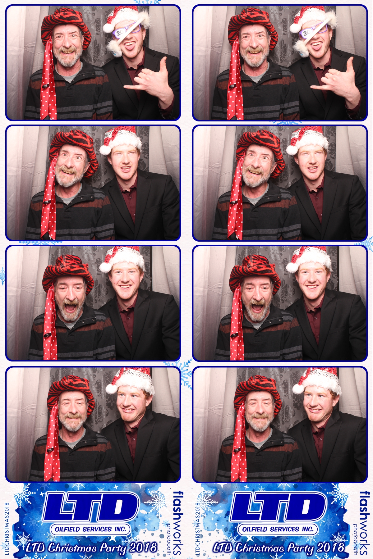 LTD Olifield Services Inc Christmas Party | View more photos from the event at gallery.flashworksphotobooth.com/u/FlashworksPhotoboothInc/LTD-Olifield-Services-Inc-Christmas-Party
