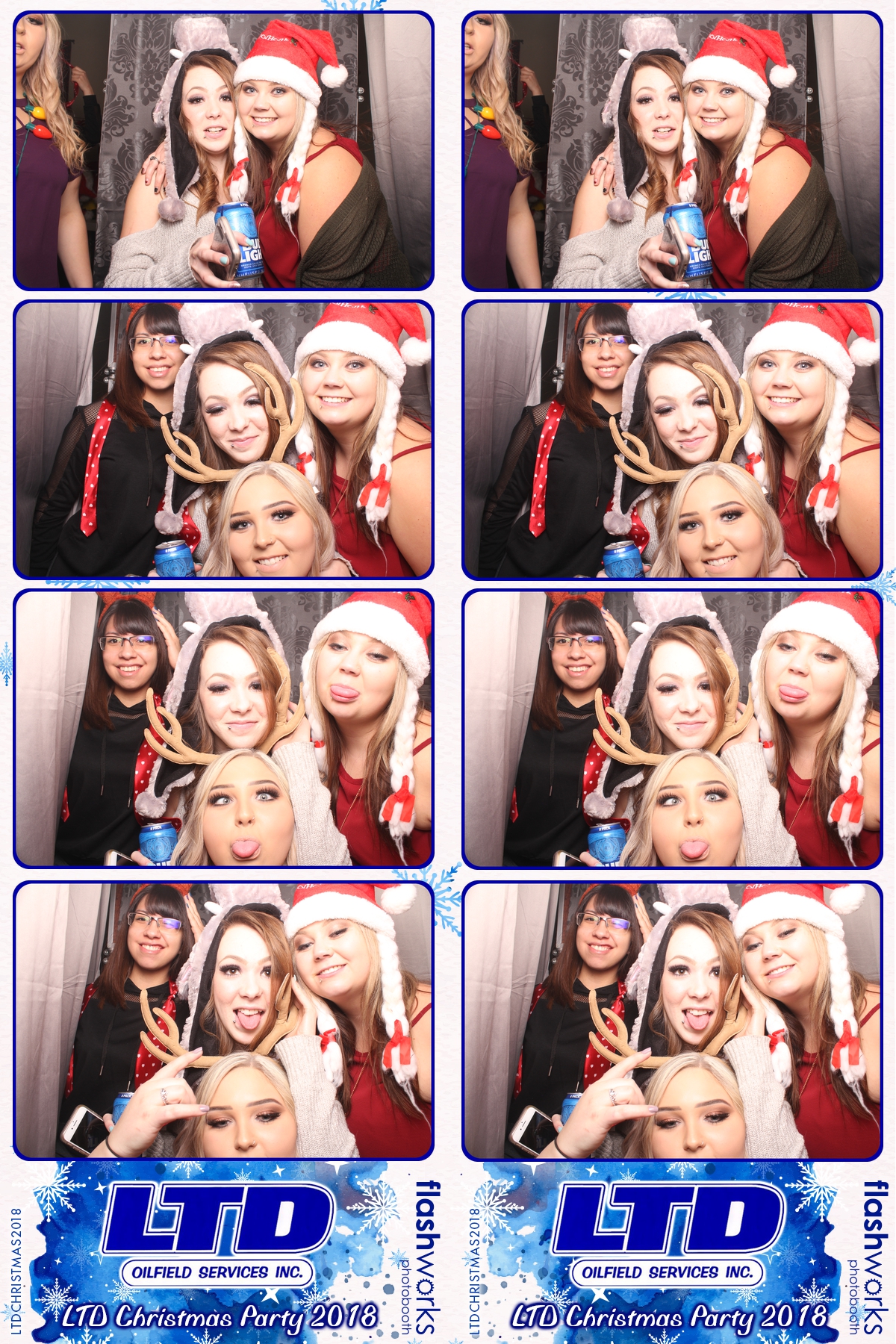 LTD Olifield Services Inc Christmas Party | View more photos from the event at gallery.flashworksphotobooth.com/u/FlashworksPhotoboothInc/LTD-Olifield-Services-Inc-Christmas-Party