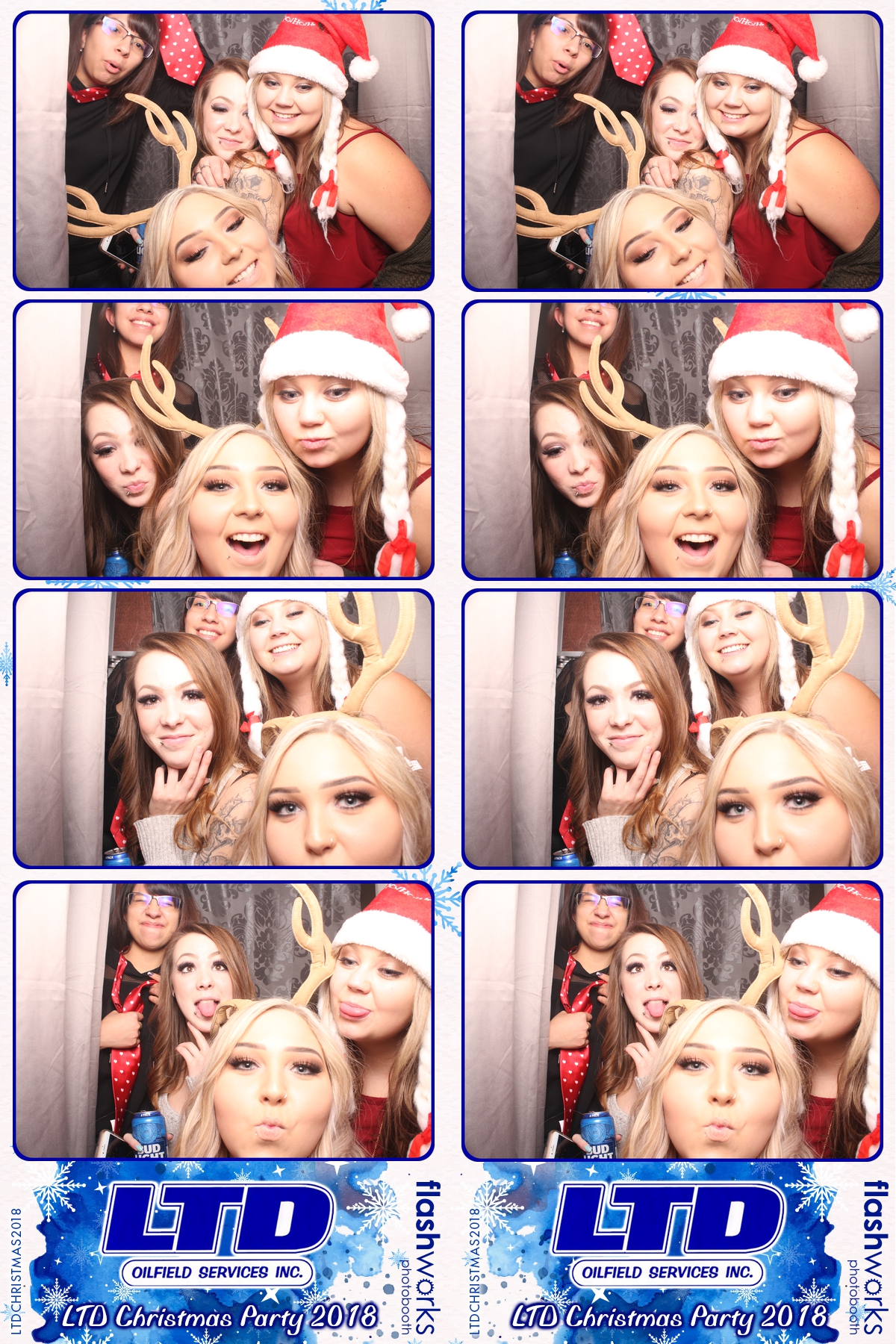 LTD Olifield Services Inc Christmas Party | View more photos from the event at gallery.flashworksphotobooth.com/u/FlashworksPhotoboothInc/LTD-Olifield-Services-Inc-Christmas-Party