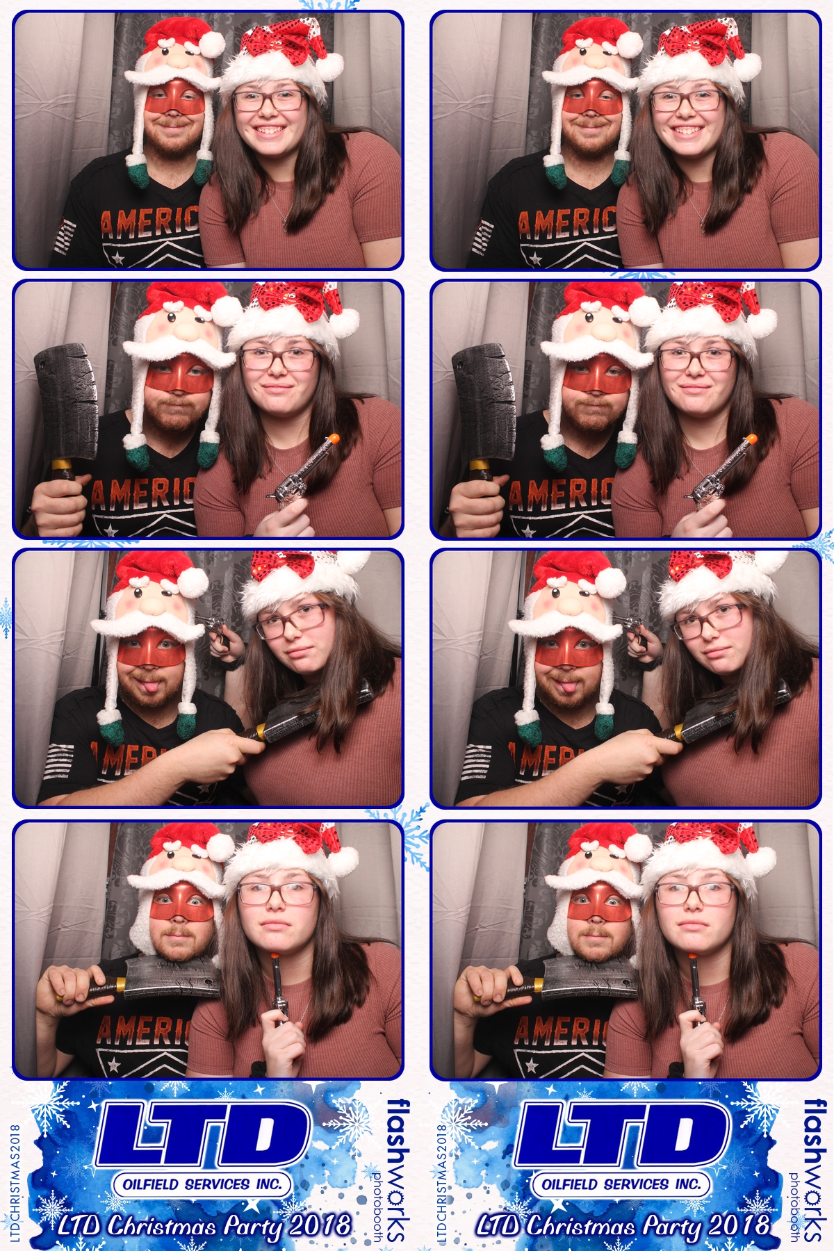 LTD Olifield Services Inc Christmas Party | View more photos from the event at gallery.flashworksphotobooth.com/u/FlashworksPhotoboothInc/LTD-Olifield-Services-Inc-Christmas-Party