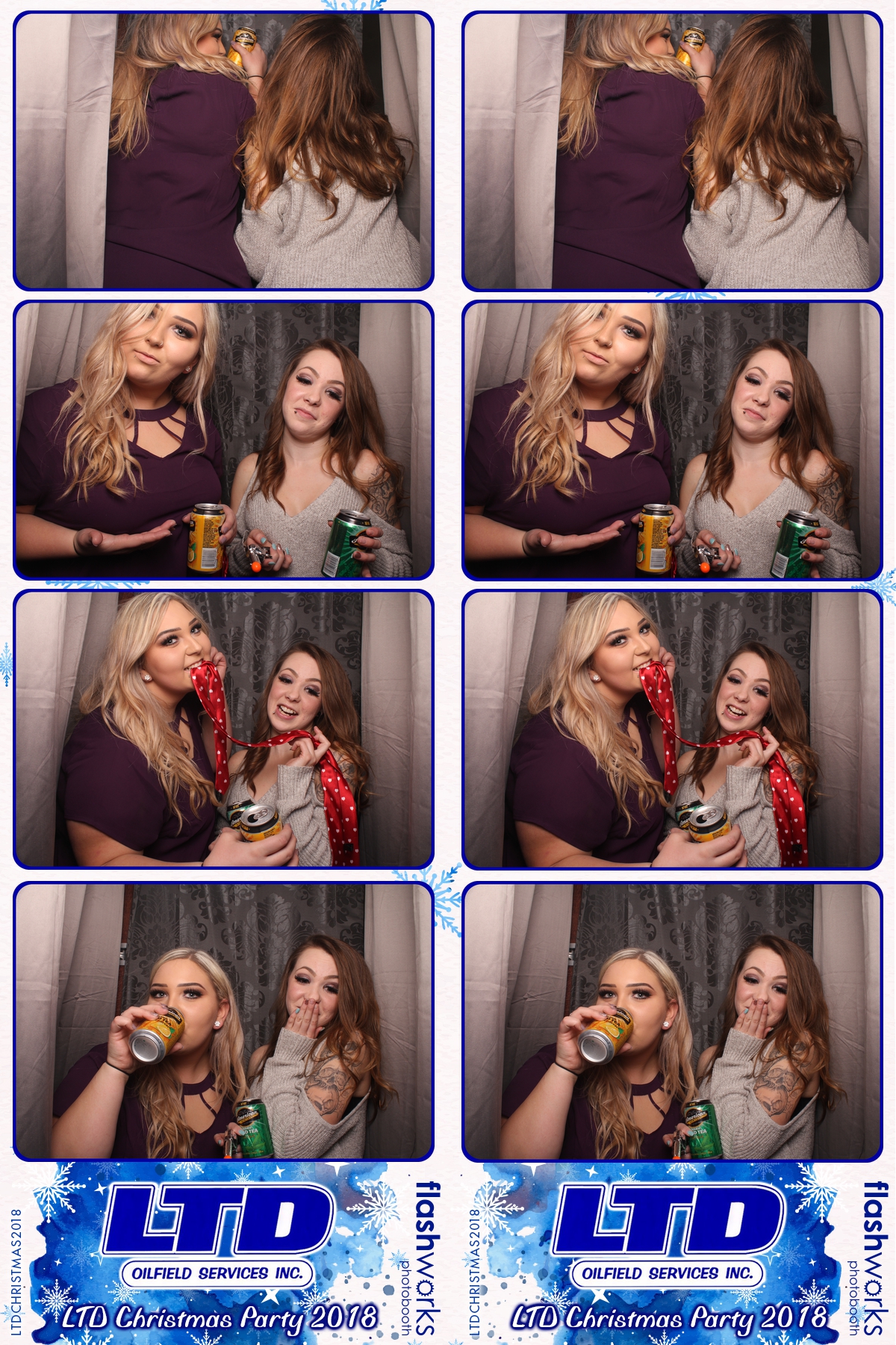 LTD Olifield Services Inc Christmas Party | View more photos from the event at gallery.flashworksphotobooth.com/u/FlashworksPhotoboothInc/LTD-Olifield-Services-Inc-Christmas-Party