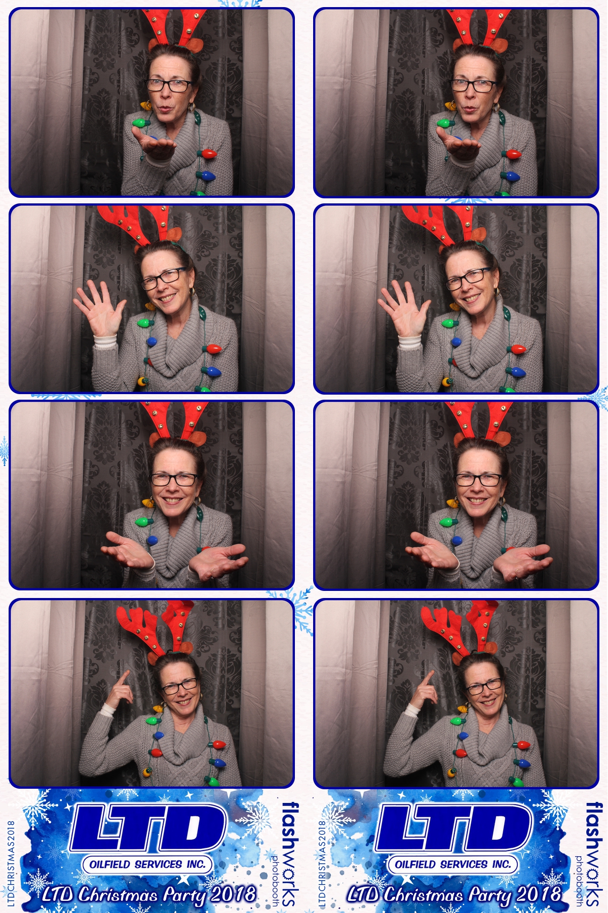LTD Olifield Services Inc Christmas Party | View more photos from the event at gallery.flashworksphotobooth.com/u/FlashworksPhotoboothInc/LTD-Olifield-Services-Inc-Christmas-Party