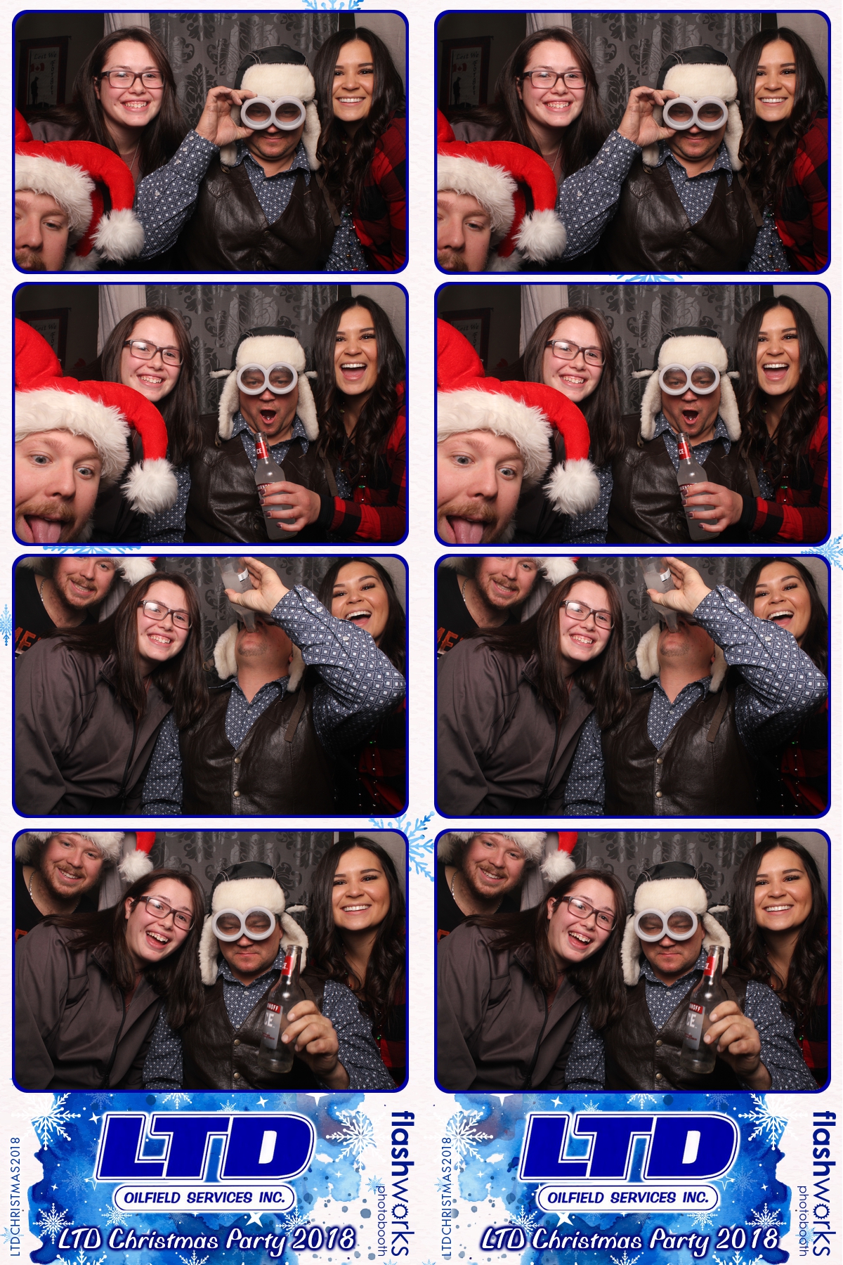 LTD Olifield Services Inc Christmas Party | View more photos from the event at gallery.flashworksphotobooth.com/u/FlashworksPhotoboothInc/LTD-Olifield-Services-Inc-Christmas-Party