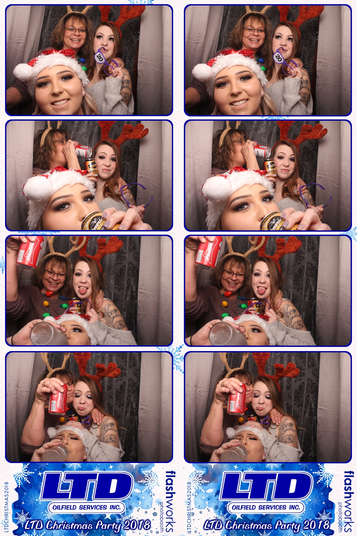 LTD Olifield Services Inc Christmas Party | View more photos from the event at gallery.flashworksphotobooth.com/u/FlashworksPhotoboothInc/LTD-Olifield-Services-Inc-Christmas-Party