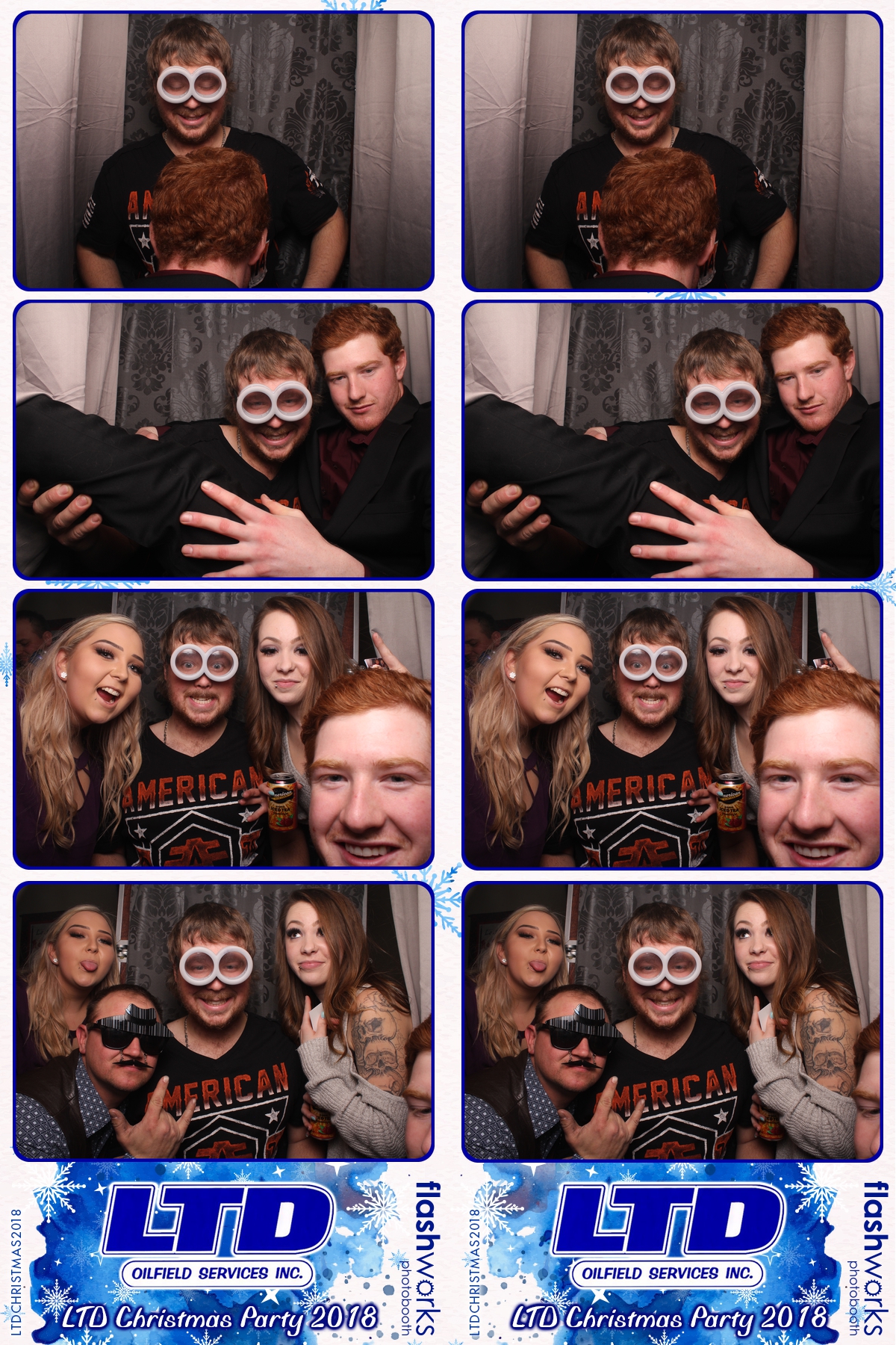 LTD Olifield Services Inc Christmas Party | View more photos from the event at gallery.flashworksphotobooth.com/u/FlashworksPhotoboothInc/LTD-Olifield-Services-Inc-Christmas-Party