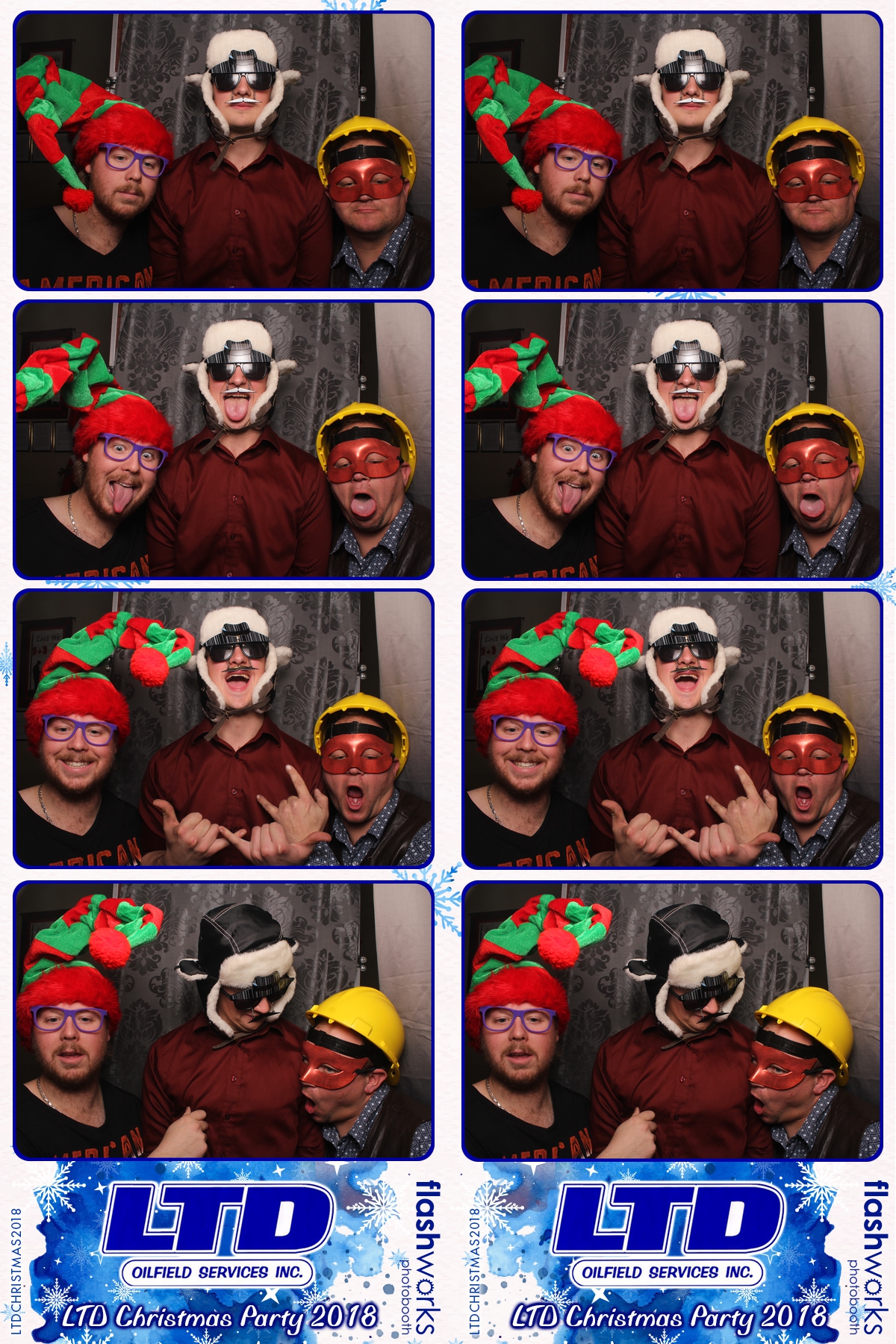 LTD Olifield Services Inc Christmas Party | View more photos from the event at gallery.flashworksphotobooth.com/u/FlashworksPhotoboothInc/LTD-Olifield-Services-Inc-Christmas-Party