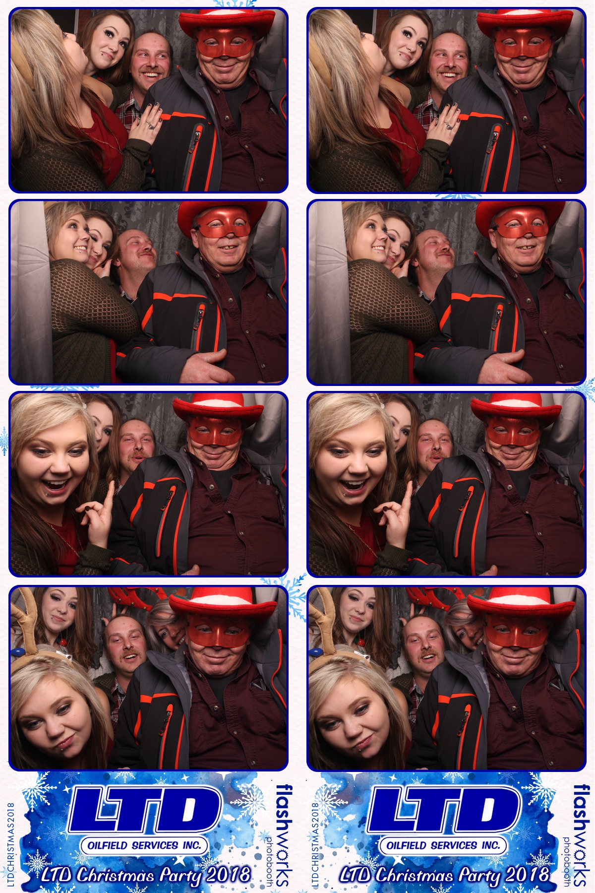 LTD Olifield Services Inc Christmas Party | View more photos from the event at gallery.flashworksphotobooth.com/u/FlashworksPhotoboothInc/LTD-Olifield-Services-Inc-Christmas-Party