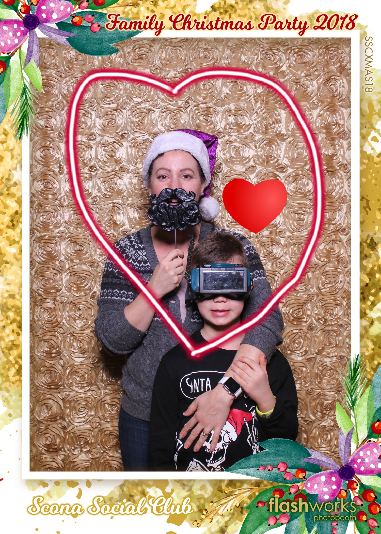 Scona Social Club Family Christmas Party | View more photos from the event at gallery.flashworksphotobooth.com/u/FlashworksPhotoboothInc/Scona-Social-Club-Family-Christmas-Party