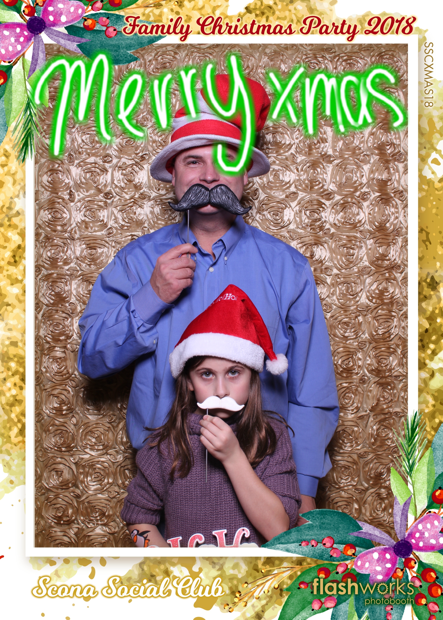 Scona Social Club Family Christmas Party | View more photos from the event at gallery.flashworksphotobooth.com/u/FlashworksPhotoboothInc/Scona-Social-Club-Family-Christmas-Party