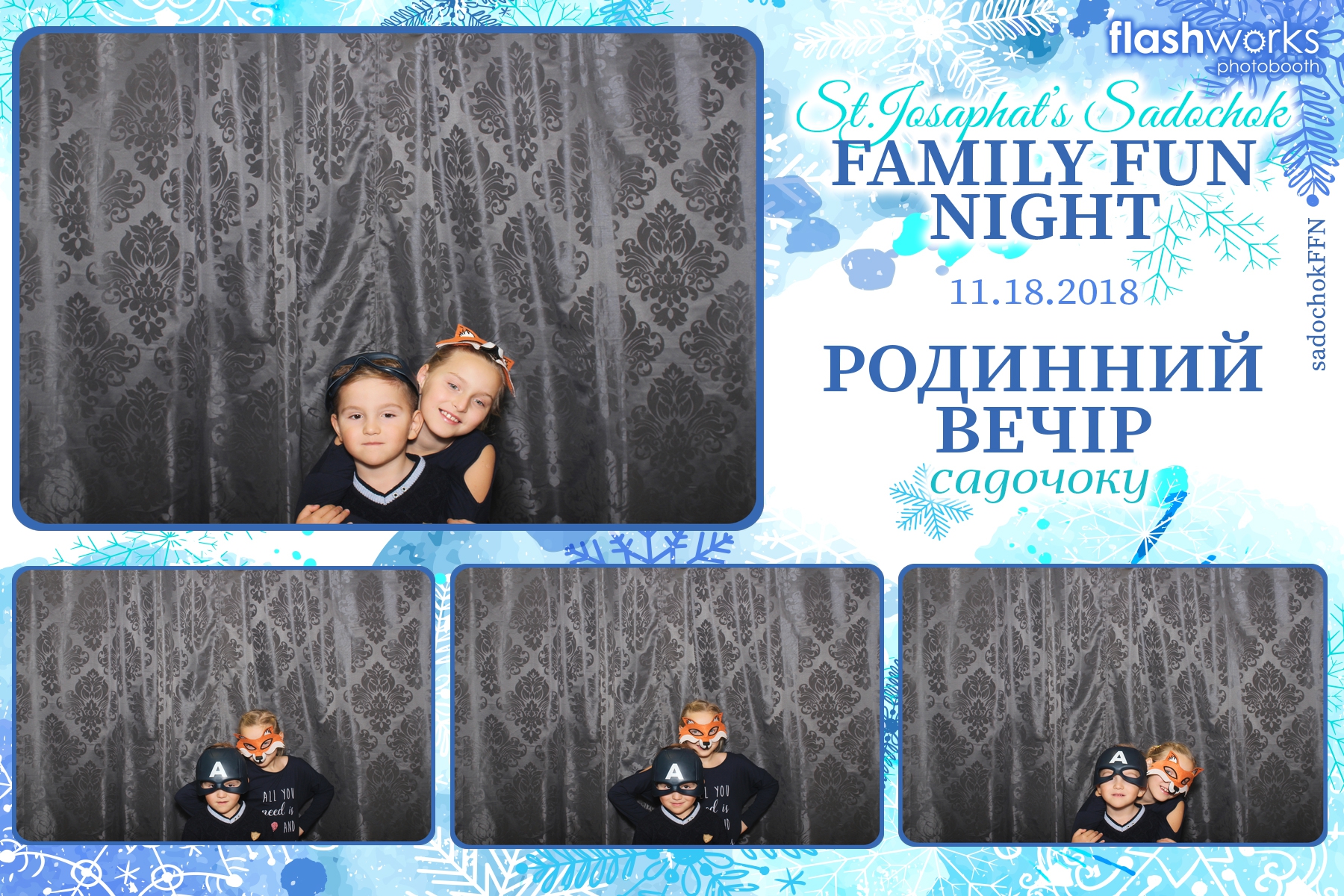 St. Josaphat’s Sadochok Family Fun Night | View more photos from the event at gallery.flashworksphotobooth.com/u/FlashworksPhotoboothInc/St-Josaphat’s-Sadochok-Family-Fun-Night