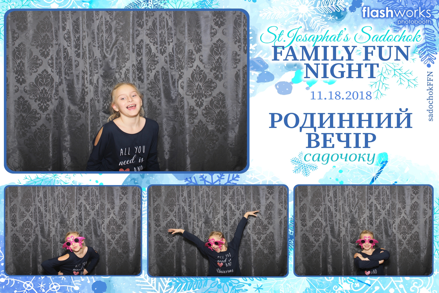 St. Josaphat’s Sadochok Family Fun Night | View more photos from the event at gallery.flashworksphotobooth.com/u/FlashworksPhotoboothInc/St-Josaphat’s-Sadochok-Family-Fun-Night