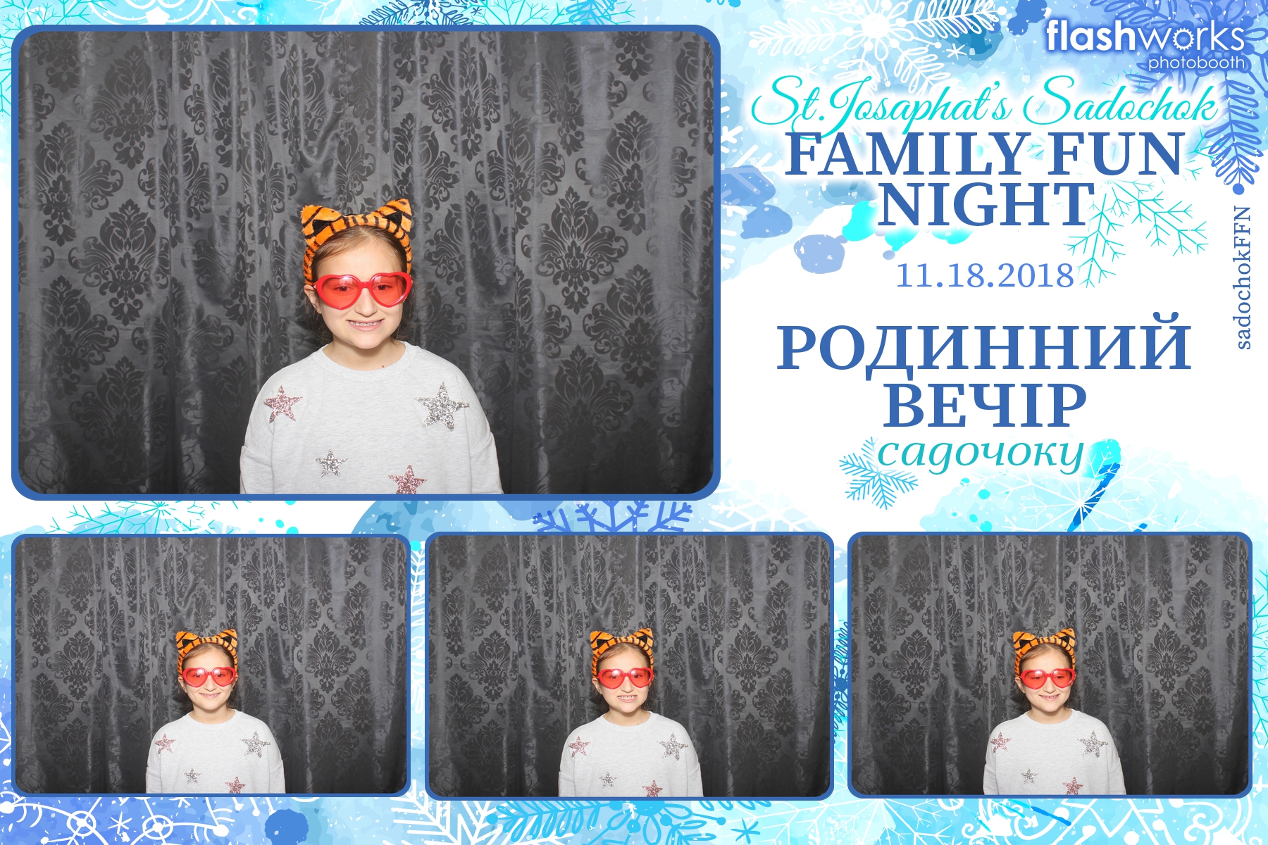 St. Josaphat’s Sadochok Family Fun Night | View more photos from the event at gallery.flashworksphotobooth.com/u/FlashworksPhotoboothInc/St-Josaphat’s-Sadochok-Family-Fun-Night