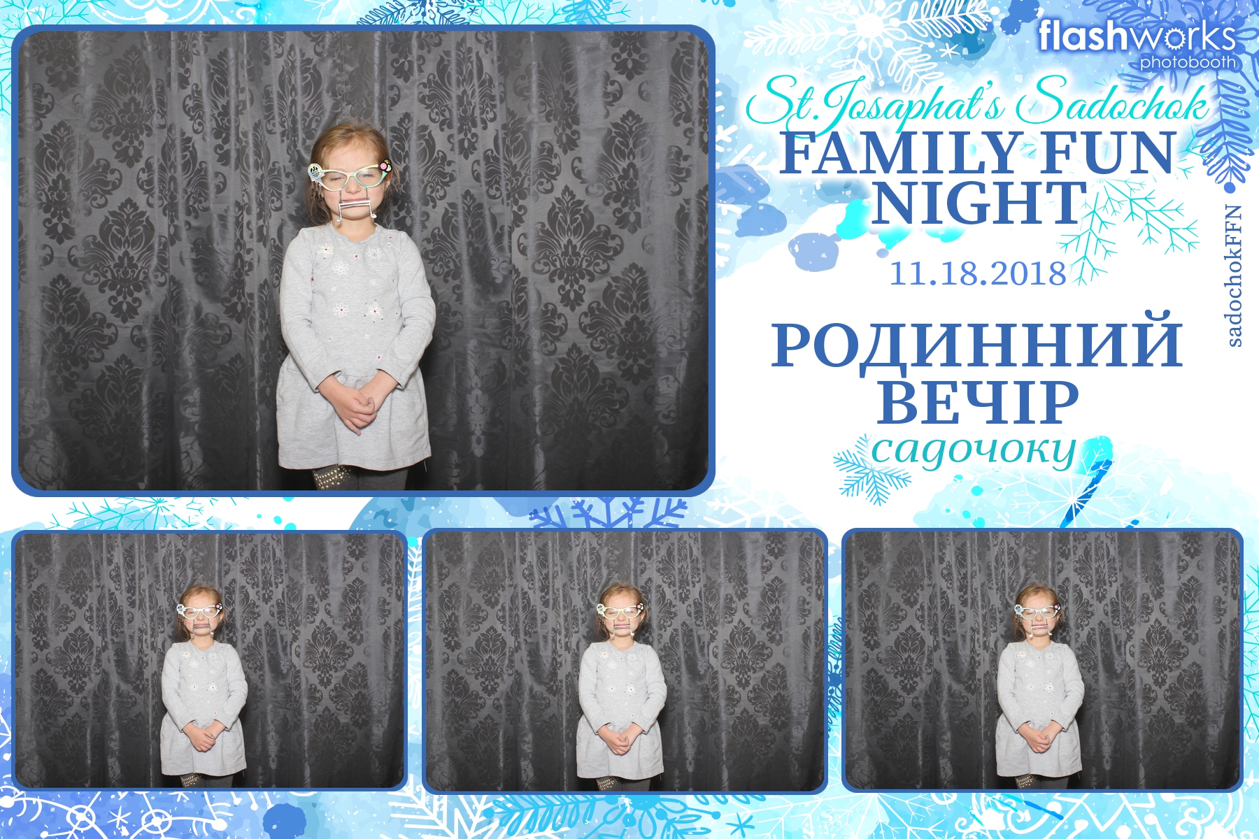 St. Josaphat’s Sadochok Family Fun Night | View more photos from the event at gallery.flashworksphotobooth.com/u/FlashworksPhotoboothInc/St-Josaphat’s-Sadochok-Family-Fun-Night