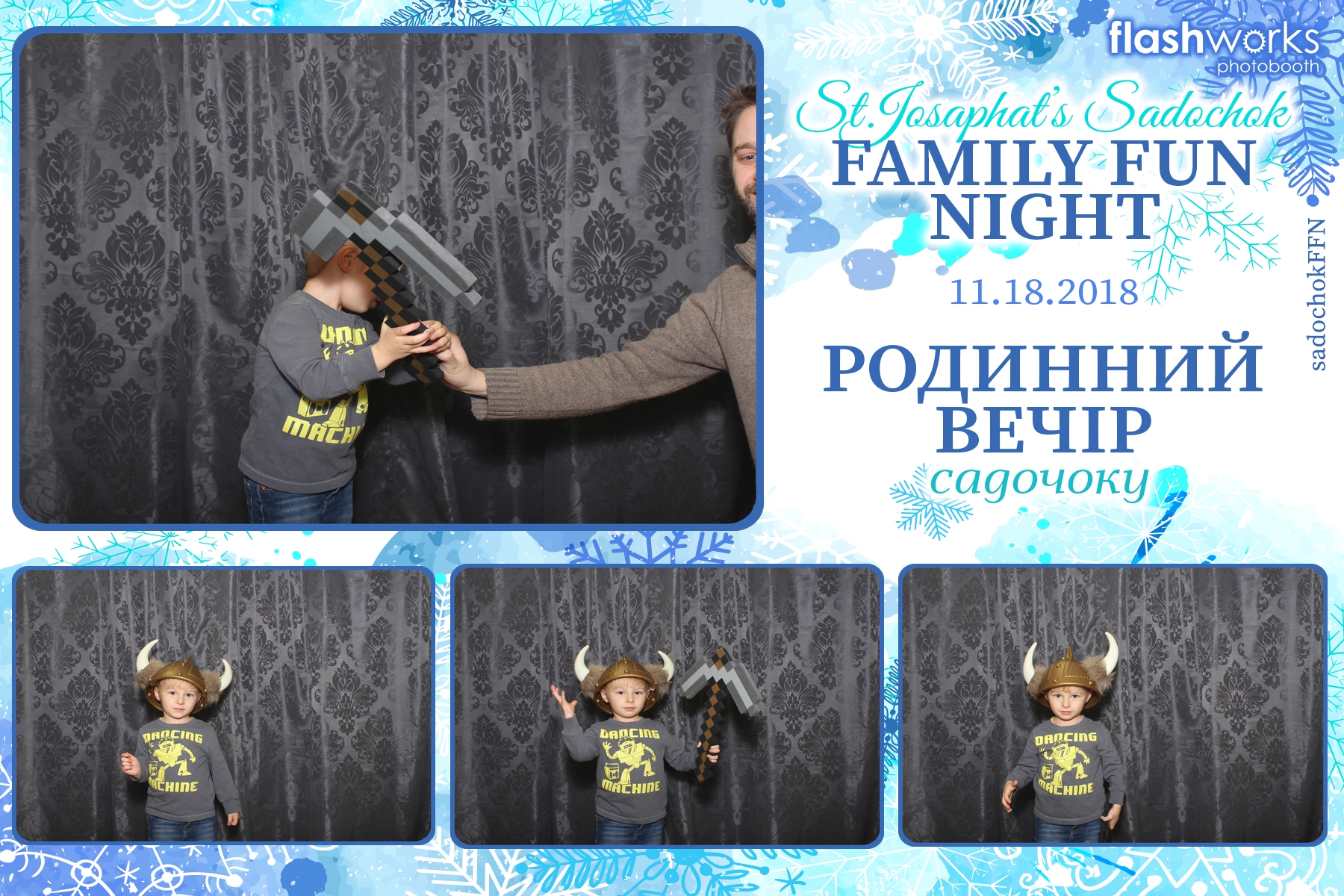 St. Josaphat’s Sadochok Family Fun Night | View more photos from the event at gallery.flashworksphotobooth.com/u/FlashworksPhotoboothInc/St-Josaphat’s-Sadochok-Family-Fun-Night