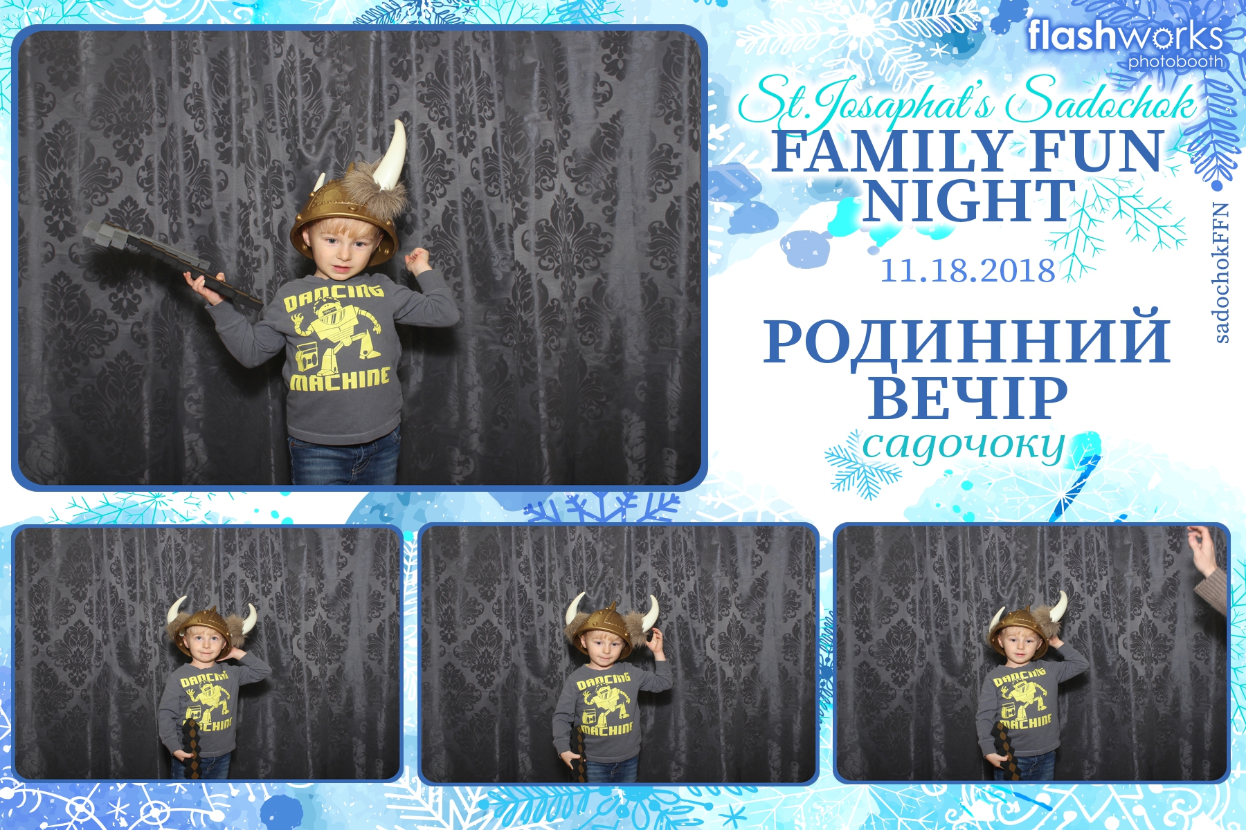 St. Josaphat’s Sadochok Family Fun Night | View more photos from the event at gallery.flashworksphotobooth.com/u/FlashworksPhotoboothInc/St-Josaphat’s-Sadochok-Family-Fun-Night