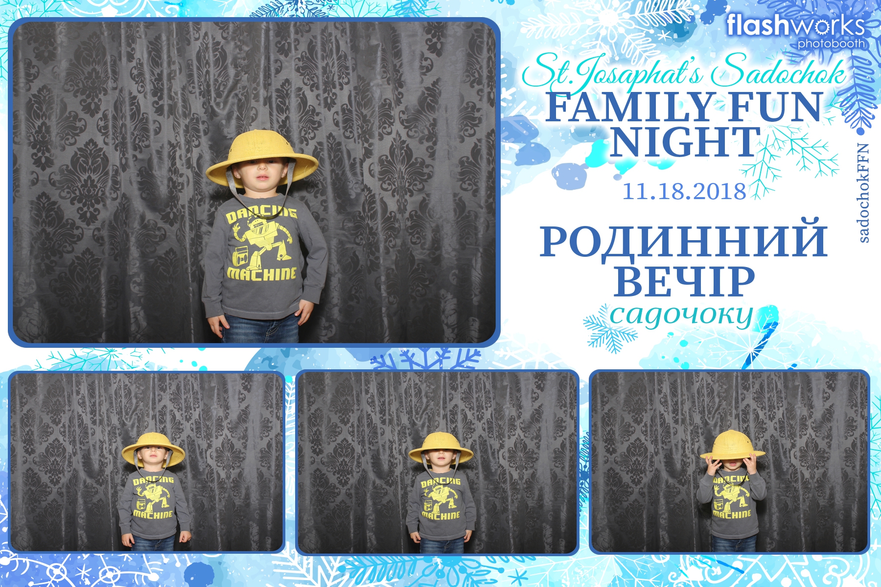 St. Josaphat’s Sadochok Family Fun Night | View more photos from the event at gallery.flashworksphotobooth.com/u/FlashworksPhotoboothInc/St-Josaphat’s-Sadochok-Family-Fun-Night
