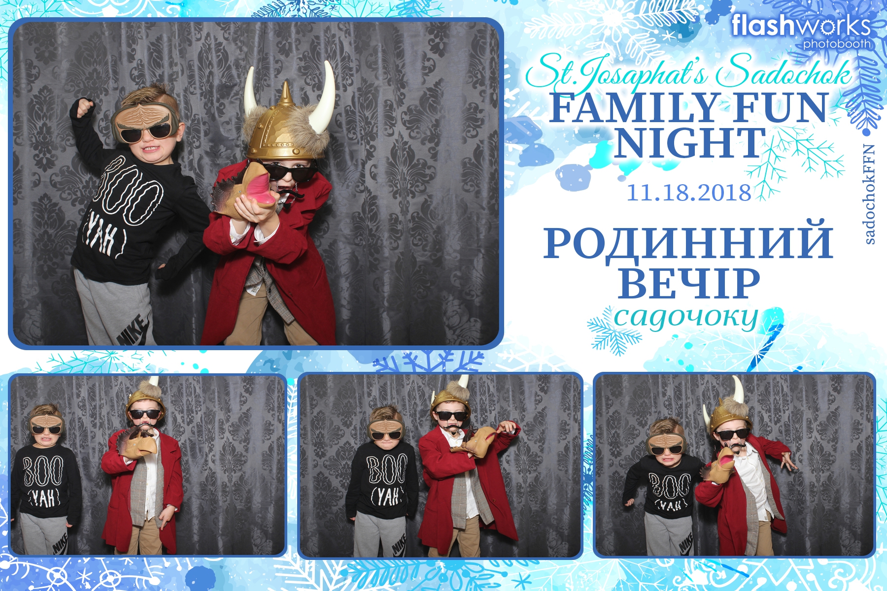 St. Josaphat’s Sadochok Family Fun Night | View more photos from the event at gallery.flashworksphotobooth.com/u/FlashworksPhotoboothInc/St-Josaphat’s-Sadochok-Family-Fun-Night