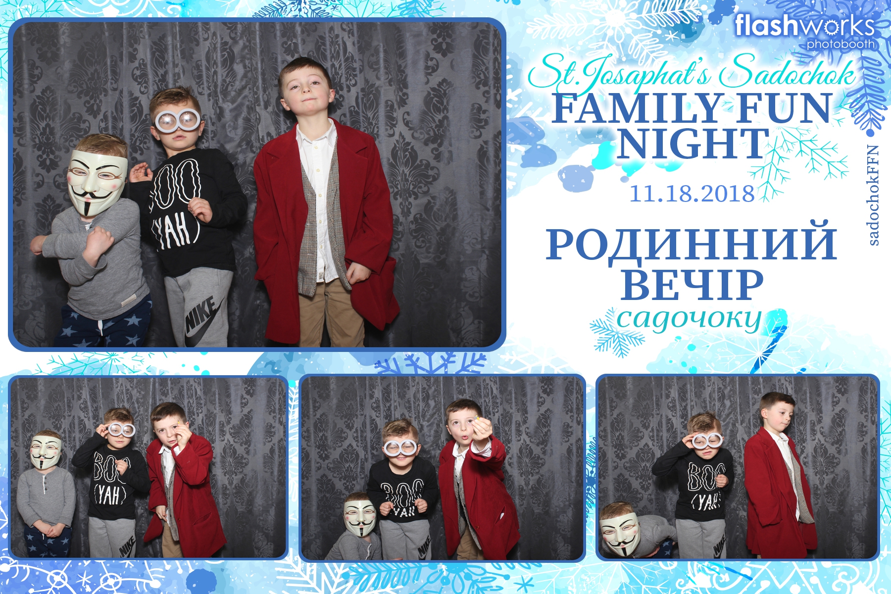 St. Josaphat’s Sadochok Family Fun Night | View more photos from the event at gallery.flashworksphotobooth.com/u/FlashworksPhotoboothInc/St-Josaphat’s-Sadochok-Family-Fun-Night