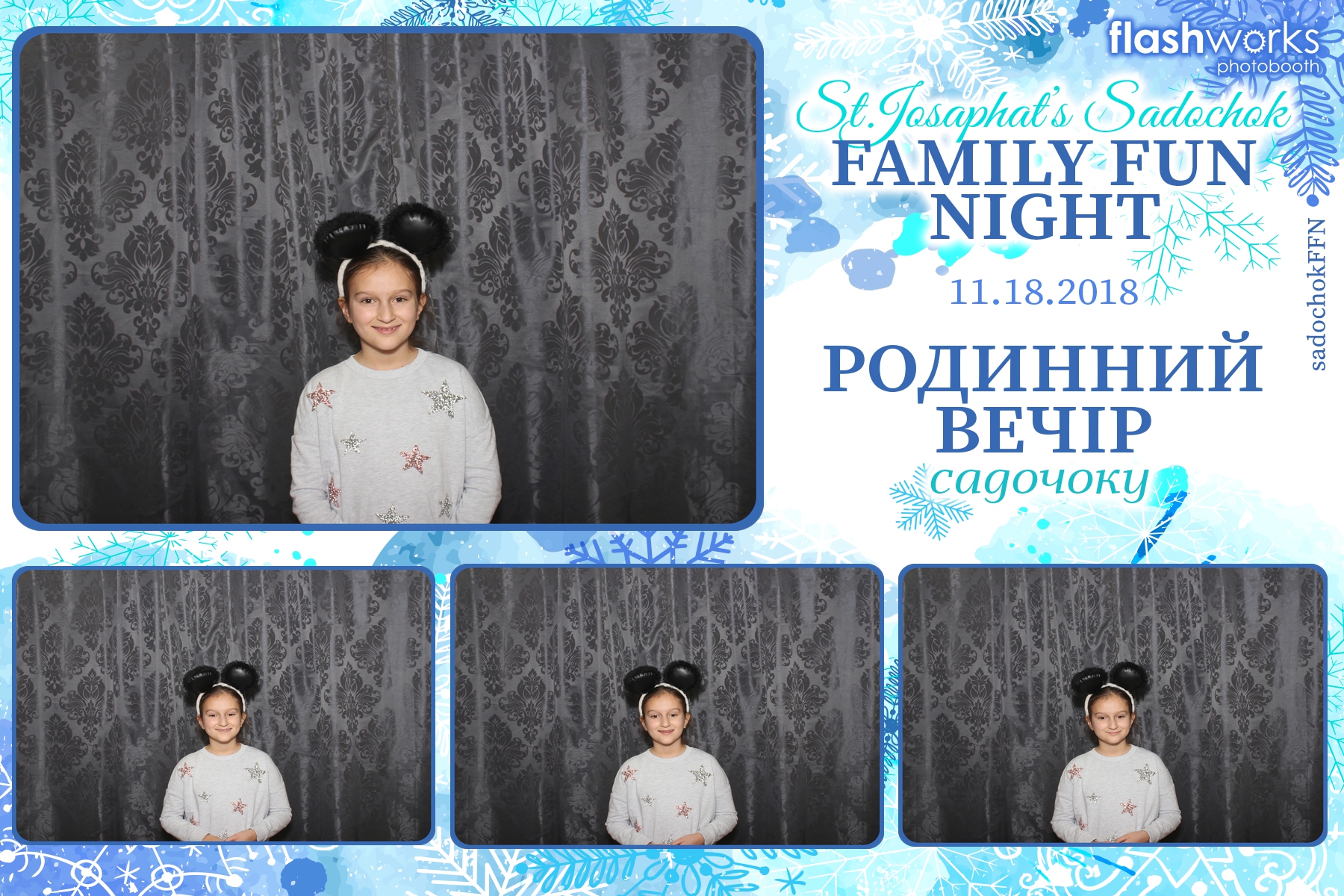 St. Josaphat’s Sadochok Family Fun Night | View more photos from the event at gallery.flashworksphotobooth.com/u/FlashworksPhotoboothInc/St-Josaphat’s-Sadochok-Family-Fun-Night