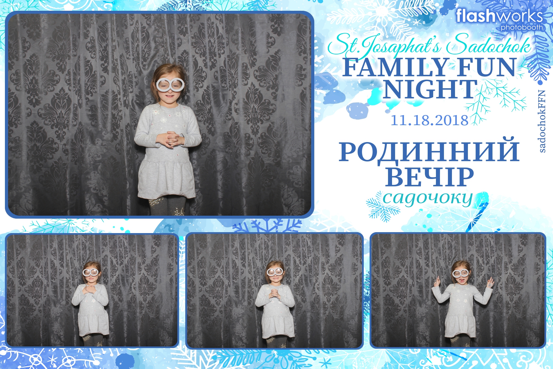St. Josaphat’s Sadochok Family Fun Night | View more photos from the event at gallery.flashworksphotobooth.com/u/FlashworksPhotoboothInc/St-Josaphat’s-Sadochok-Family-Fun-Night