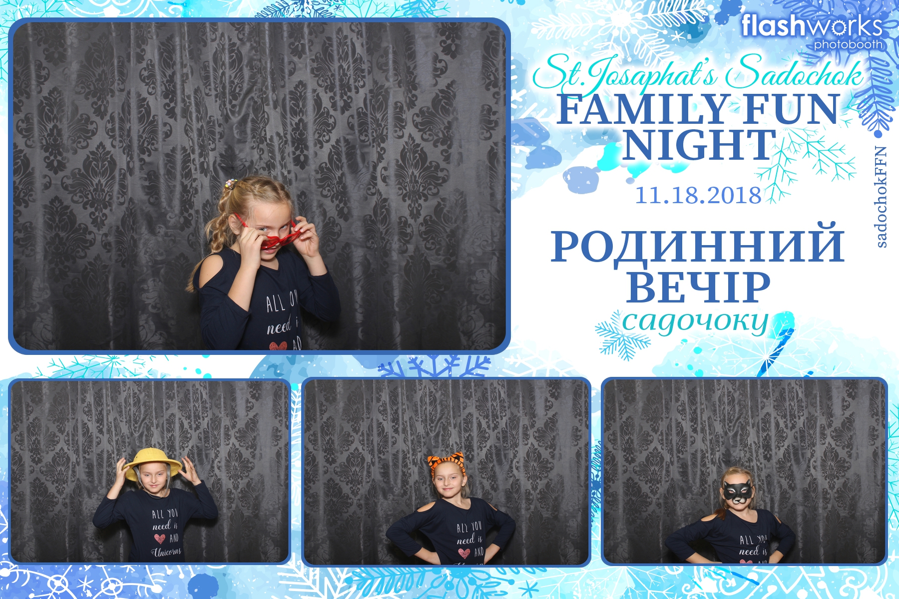 St. Josaphat’s Sadochok Family Fun Night | View more photos from the event at gallery.flashworksphotobooth.com/u/FlashworksPhotoboothInc/St-Josaphat’s-Sadochok-Family-Fun-Night