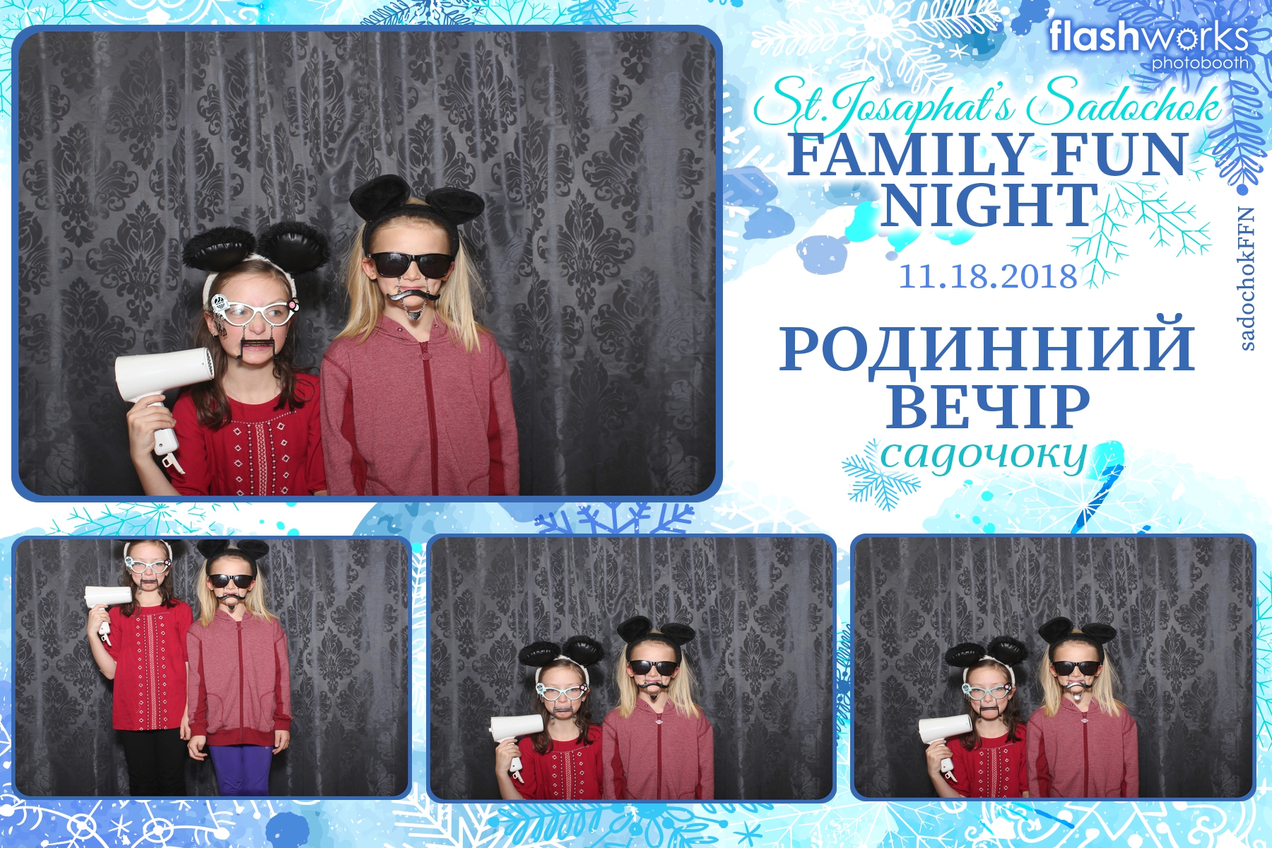 St. Josaphat’s Sadochok Family Fun Night | View more photos from the event at gallery.flashworksphotobooth.com/u/FlashworksPhotoboothInc/St-Josaphat’s-Sadochok-Family-Fun-Night