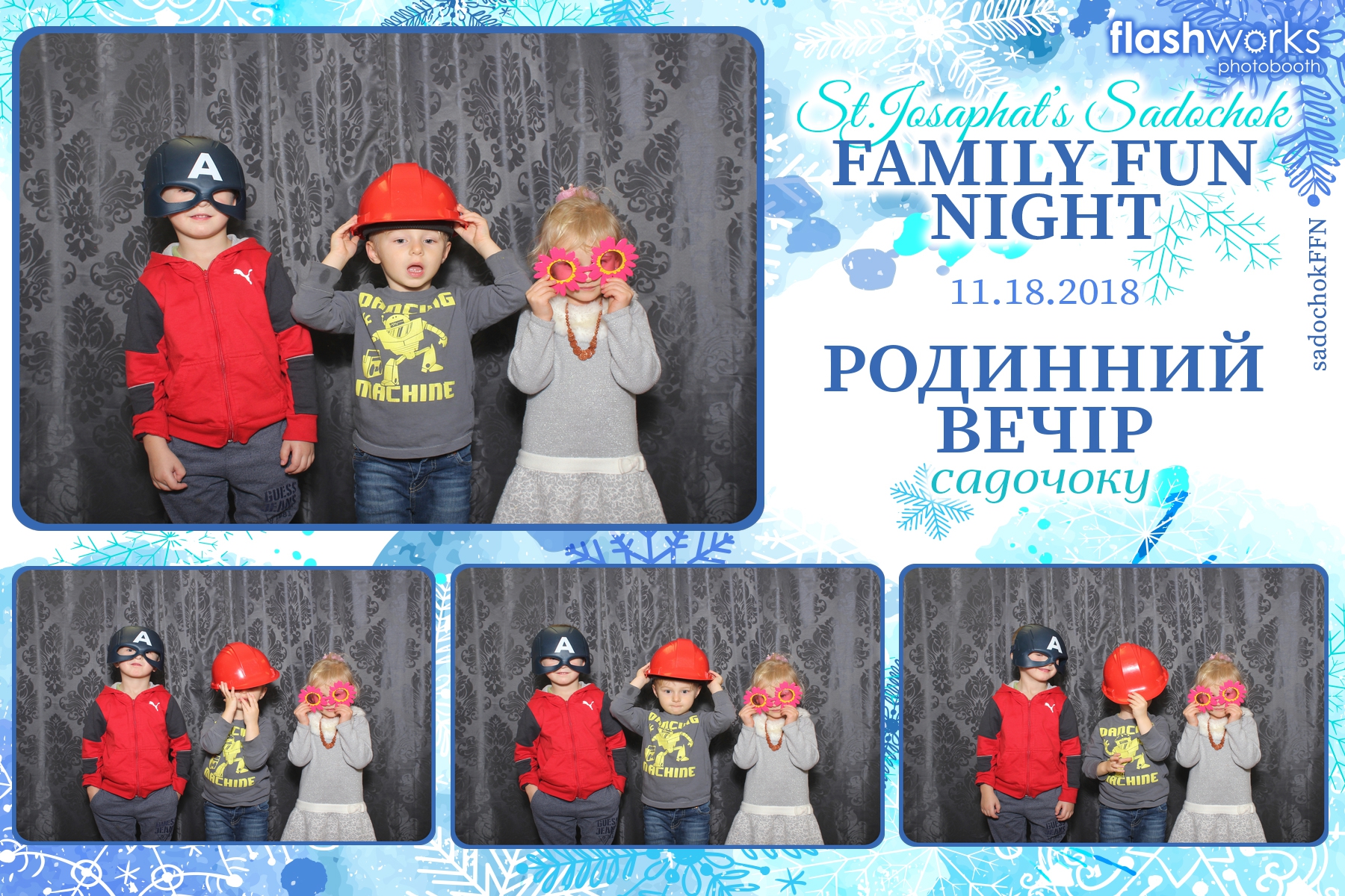 St. Josaphat’s Sadochok Family Fun Night | View more photos from the event at gallery.flashworksphotobooth.com/u/FlashworksPhotoboothInc/St-Josaphat’s-Sadochok-Family-Fun-Night