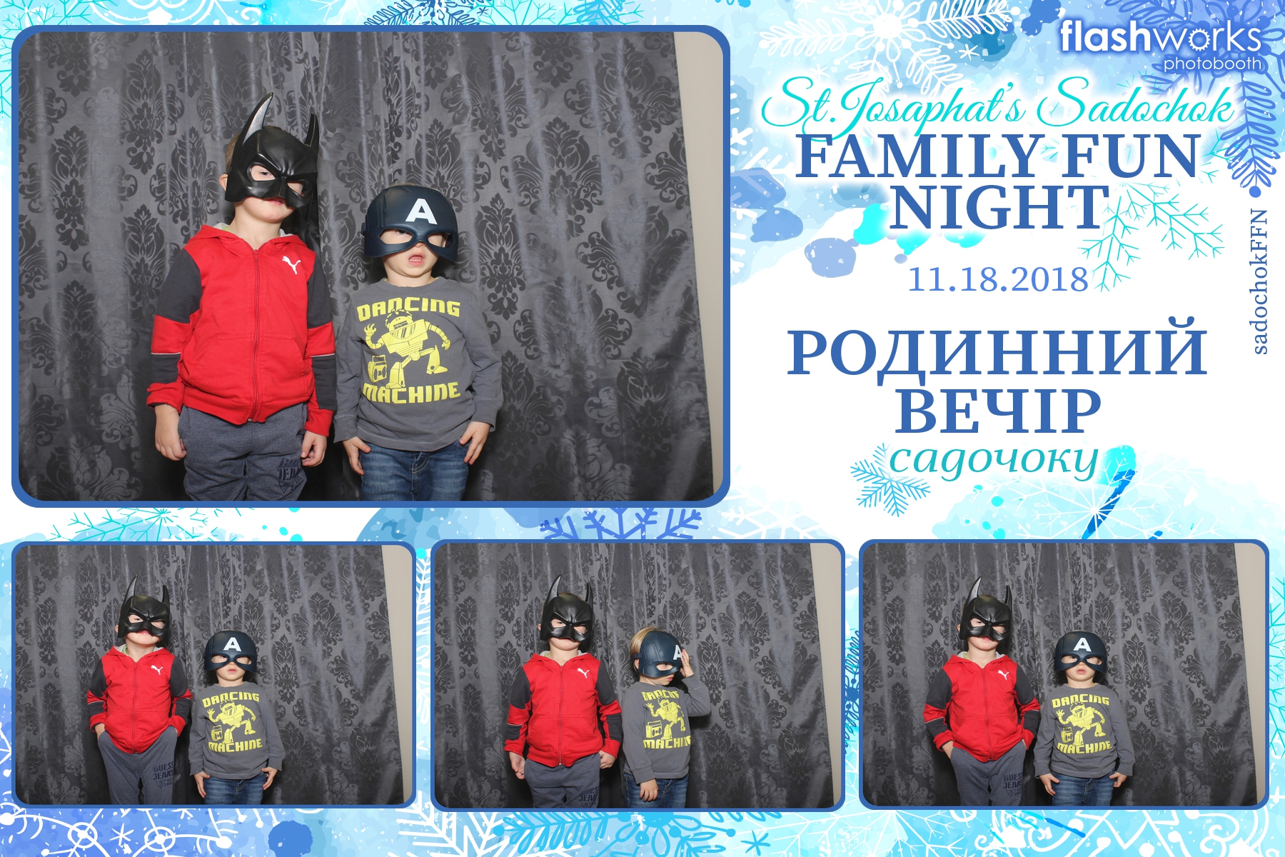 St. Josaphat’s Sadochok Family Fun Night | View more photos from the event at gallery.flashworksphotobooth.com/u/FlashworksPhotoboothInc/St-Josaphat’s-Sadochok-Family-Fun-Night