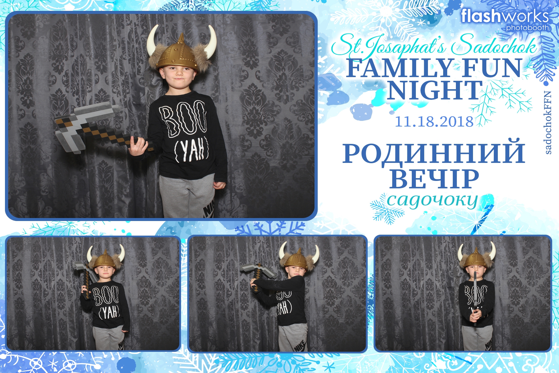 St. Josaphat’s Sadochok Family Fun Night | View more photos from the event at gallery.flashworksphotobooth.com/u/FlashworksPhotoboothInc/St-Josaphat’s-Sadochok-Family-Fun-Night