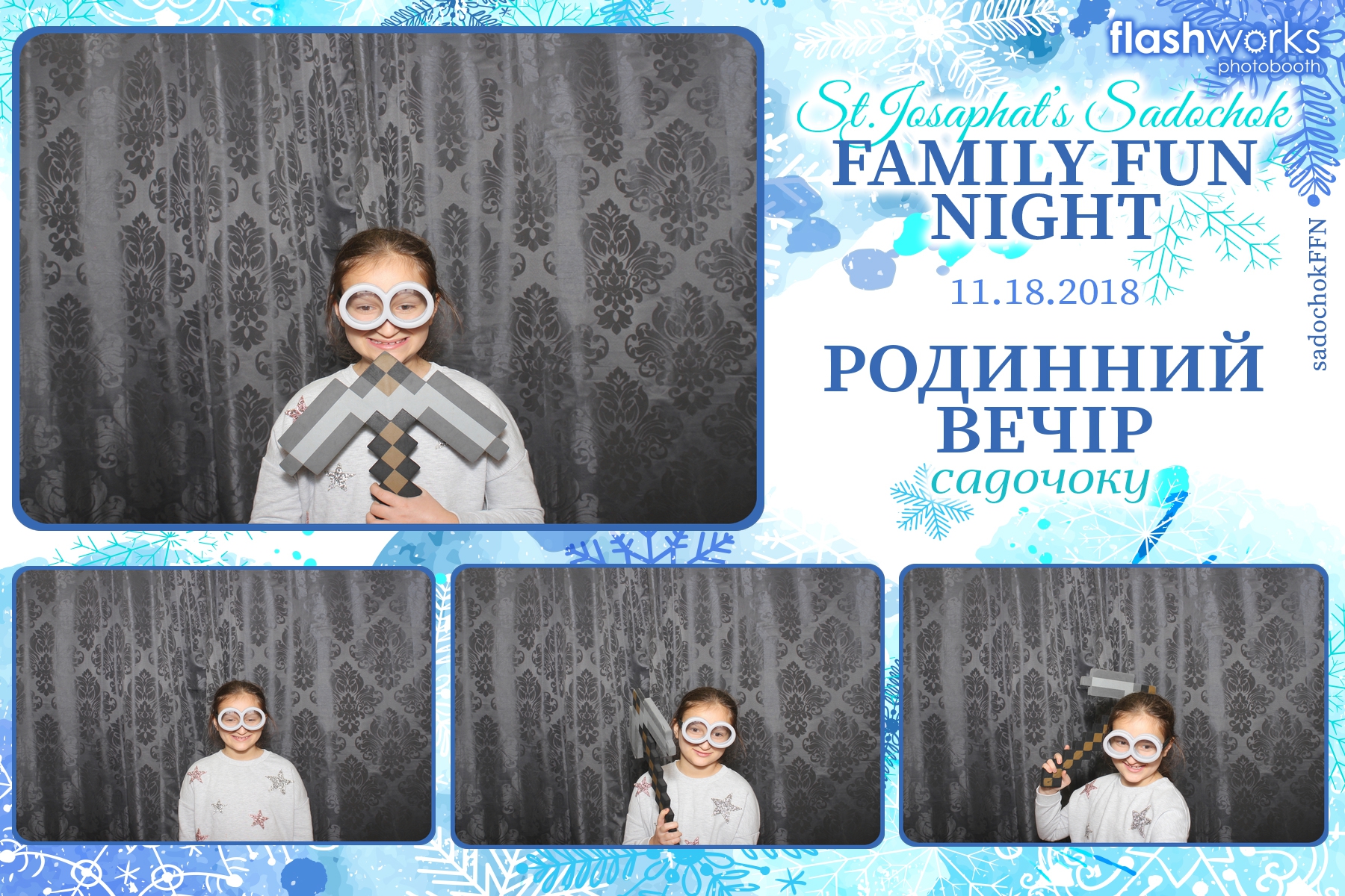 St. Josaphat’s Sadochok Family Fun Night | View more photos from the event at gallery.flashworksphotobooth.com/u/FlashworksPhotoboothInc/St-Josaphat’s-Sadochok-Family-Fun-Night