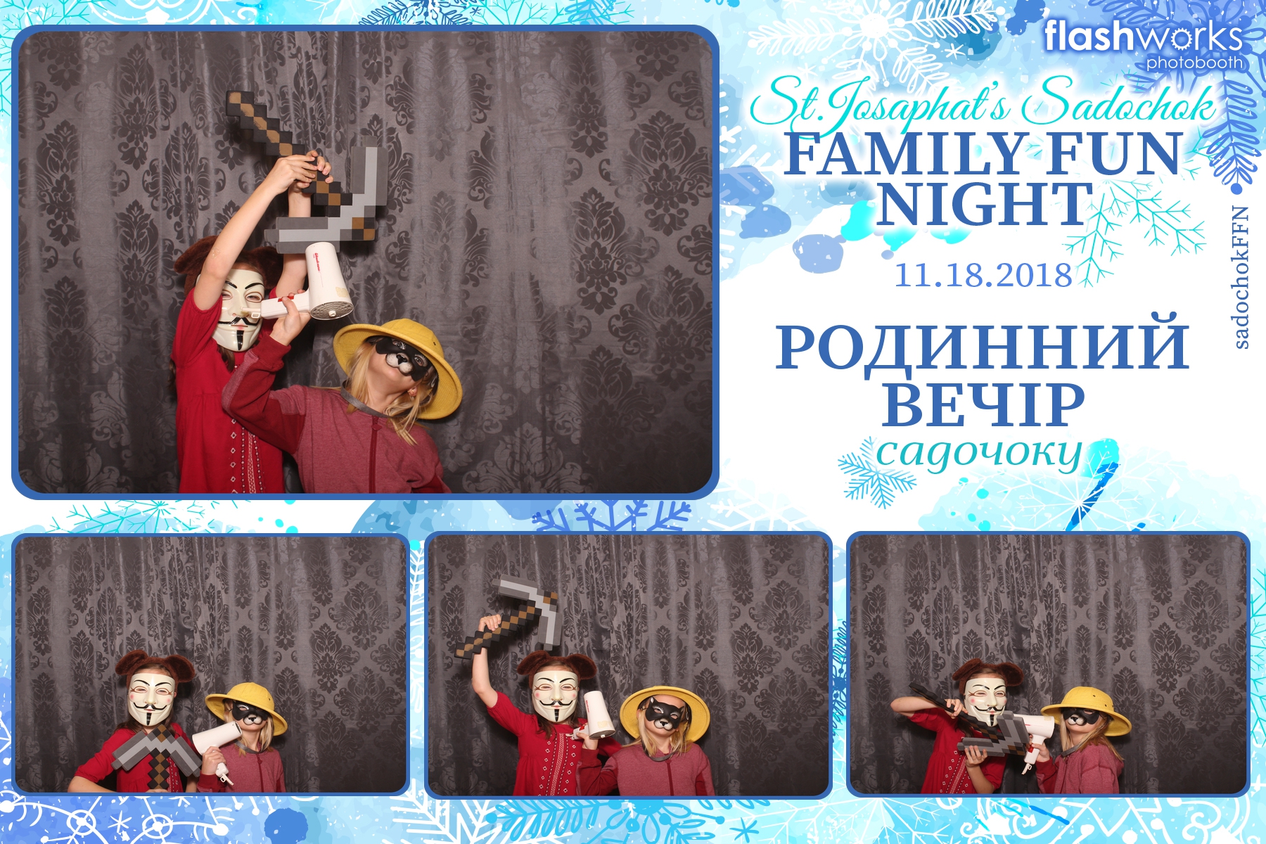 St. Josaphat’s Sadochok Family Fun Night | View more photos from the event at gallery.flashworksphotobooth.com/u/FlashworksPhotoboothInc/St-Josaphat’s-Sadochok-Family-Fun-Night