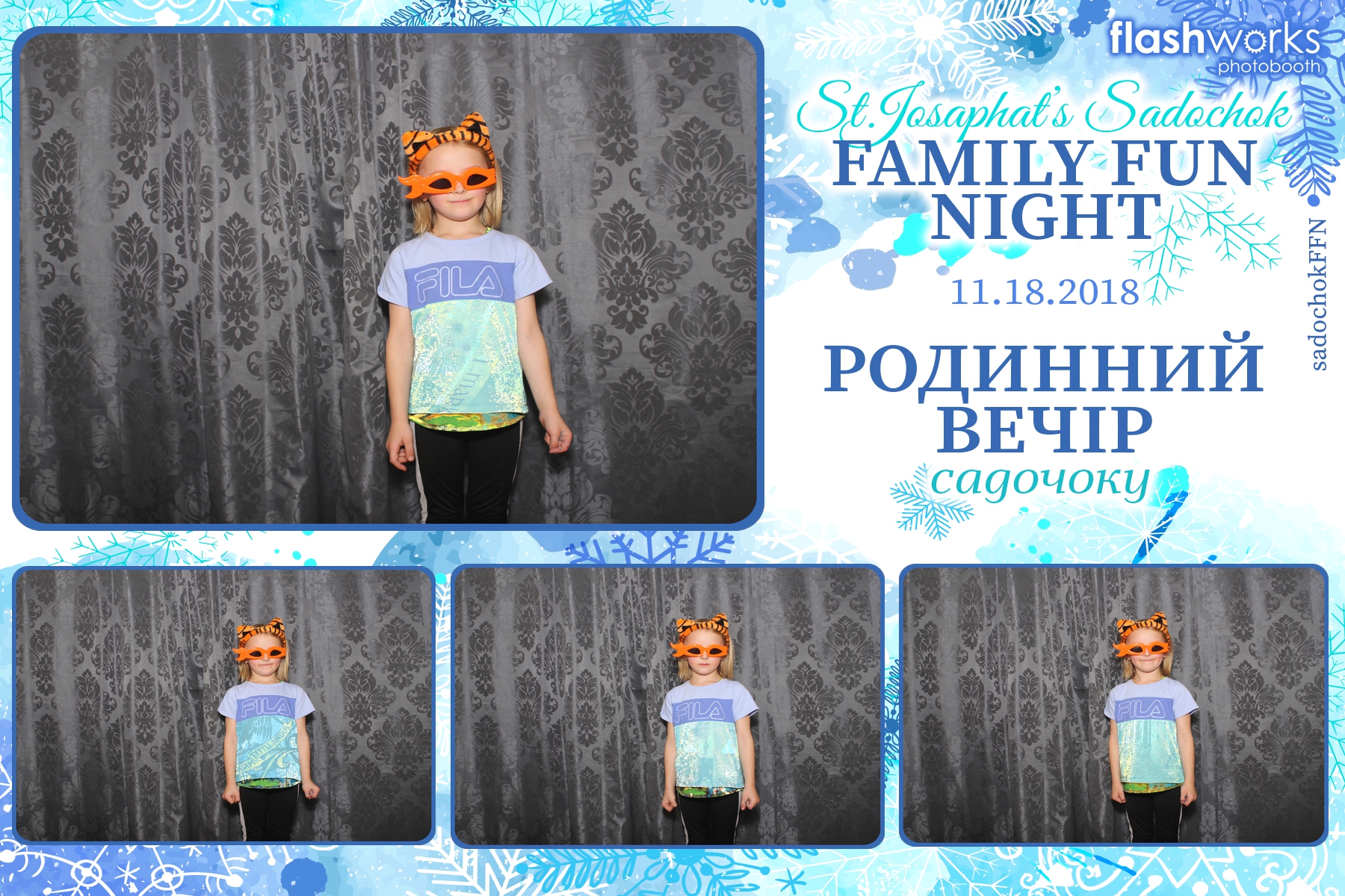 St. Josaphat’s Sadochok Family Fun Night | View more photos from the event at gallery.flashworksphotobooth.com/u/FlashworksPhotoboothInc/St-Josaphat’s-Sadochok-Family-Fun-Night