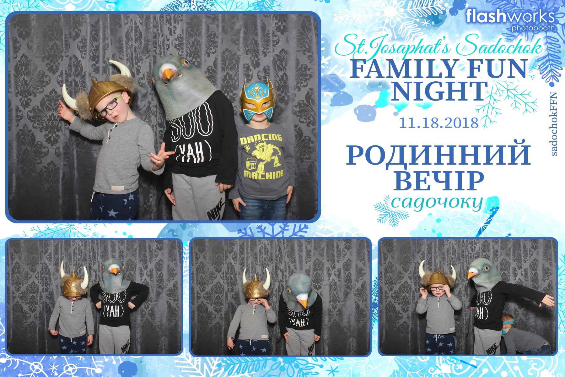 St. Josaphat’s Sadochok Family Fun Night | View more photos from the event at gallery.flashworksphotobooth.com/u/FlashworksPhotoboothInc/St-Josaphat’s-Sadochok-Family-Fun-Night