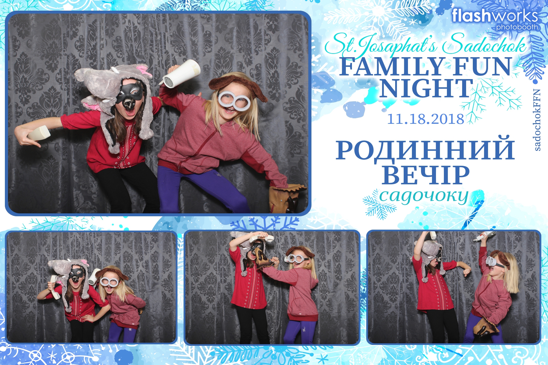 St. Josaphat’s Sadochok Family Fun Night | View more photos from the event at gallery.flashworksphotobooth.com/u/FlashworksPhotoboothInc/St-Josaphat’s-Sadochok-Family-Fun-Night