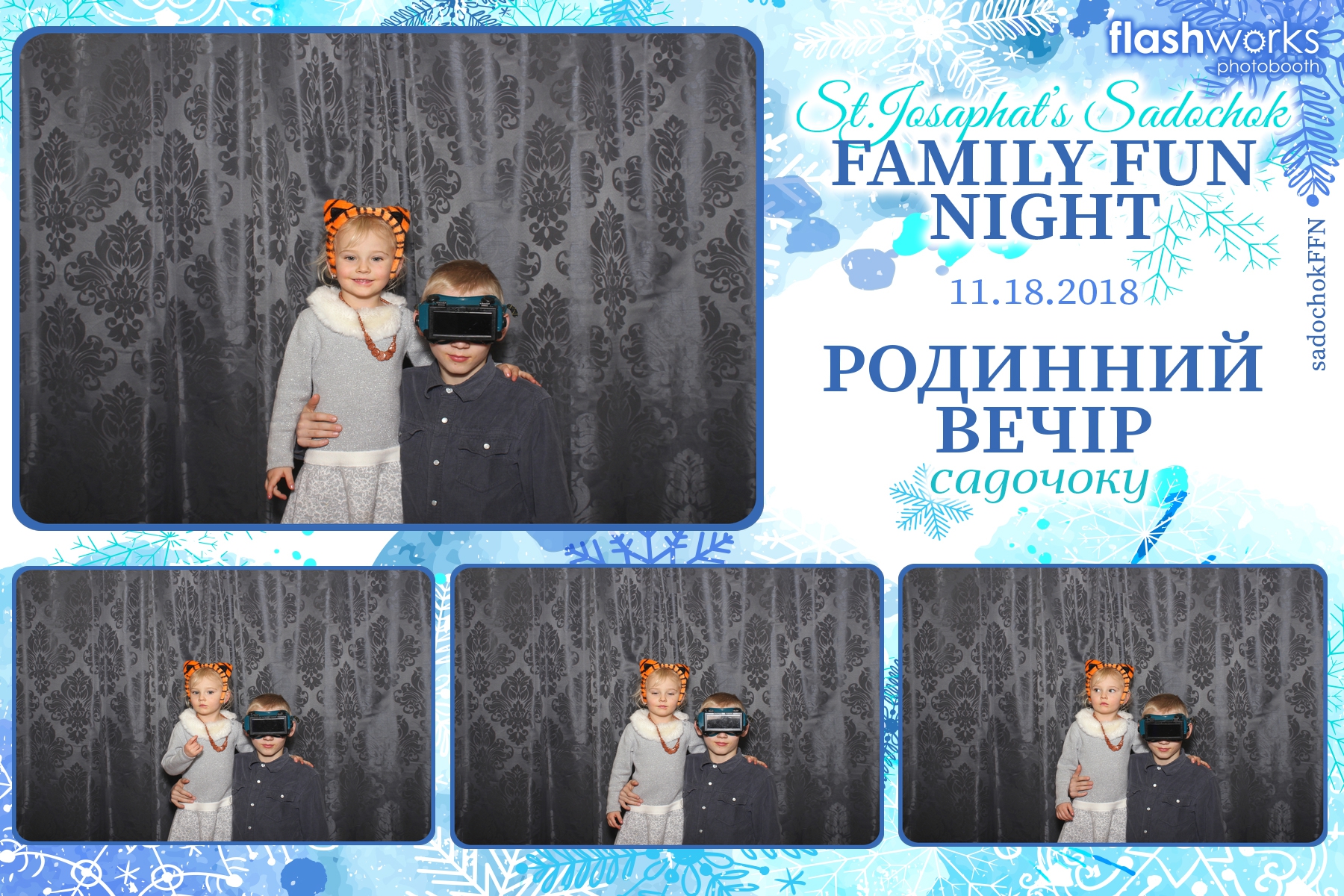 St. Josaphat’s Sadochok Family Fun Night | View more photos from the event at gallery.flashworksphotobooth.com/u/FlashworksPhotoboothInc/St-Josaphat’s-Sadochok-Family-Fun-Night