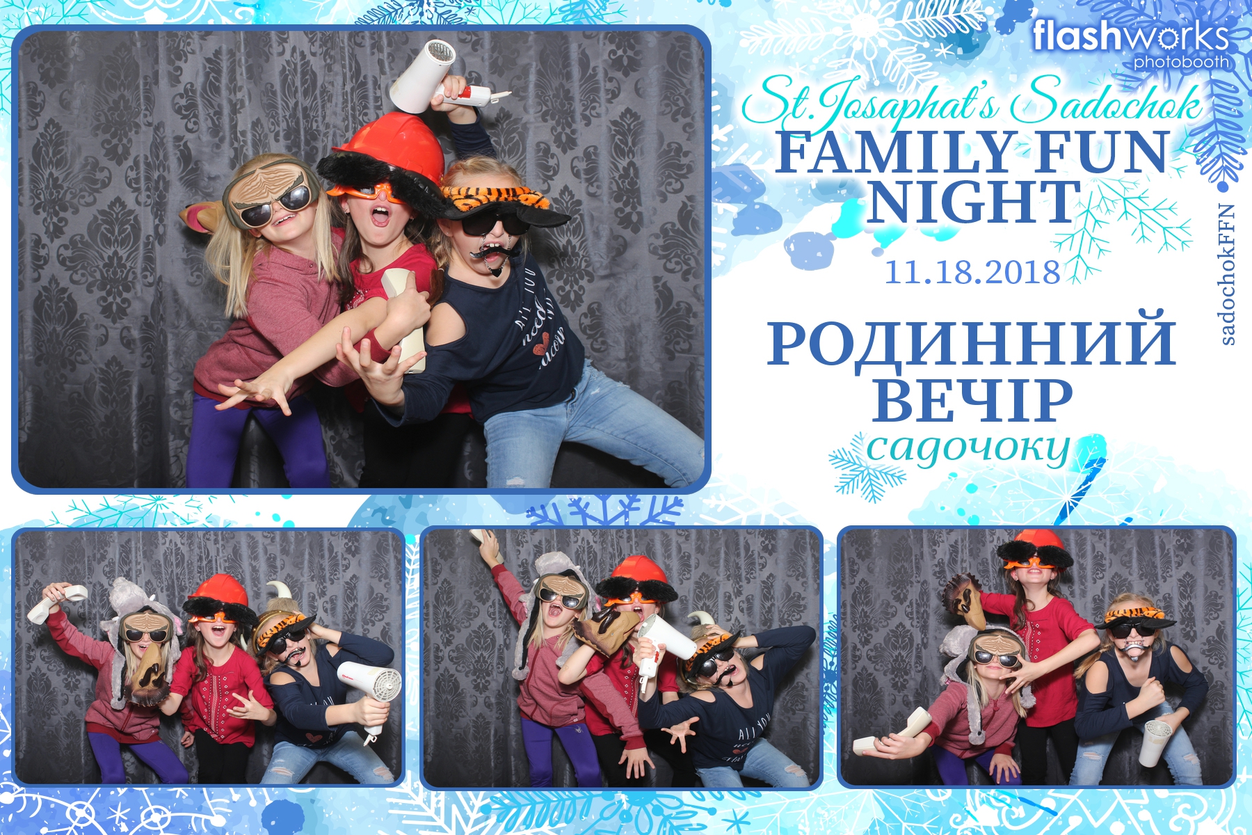 St. Josaphat’s Sadochok Family Fun Night | View more photos from the event at gallery.flashworksphotobooth.com/u/FlashworksPhotoboothInc/St-Josaphat’s-Sadochok-Family-Fun-Night