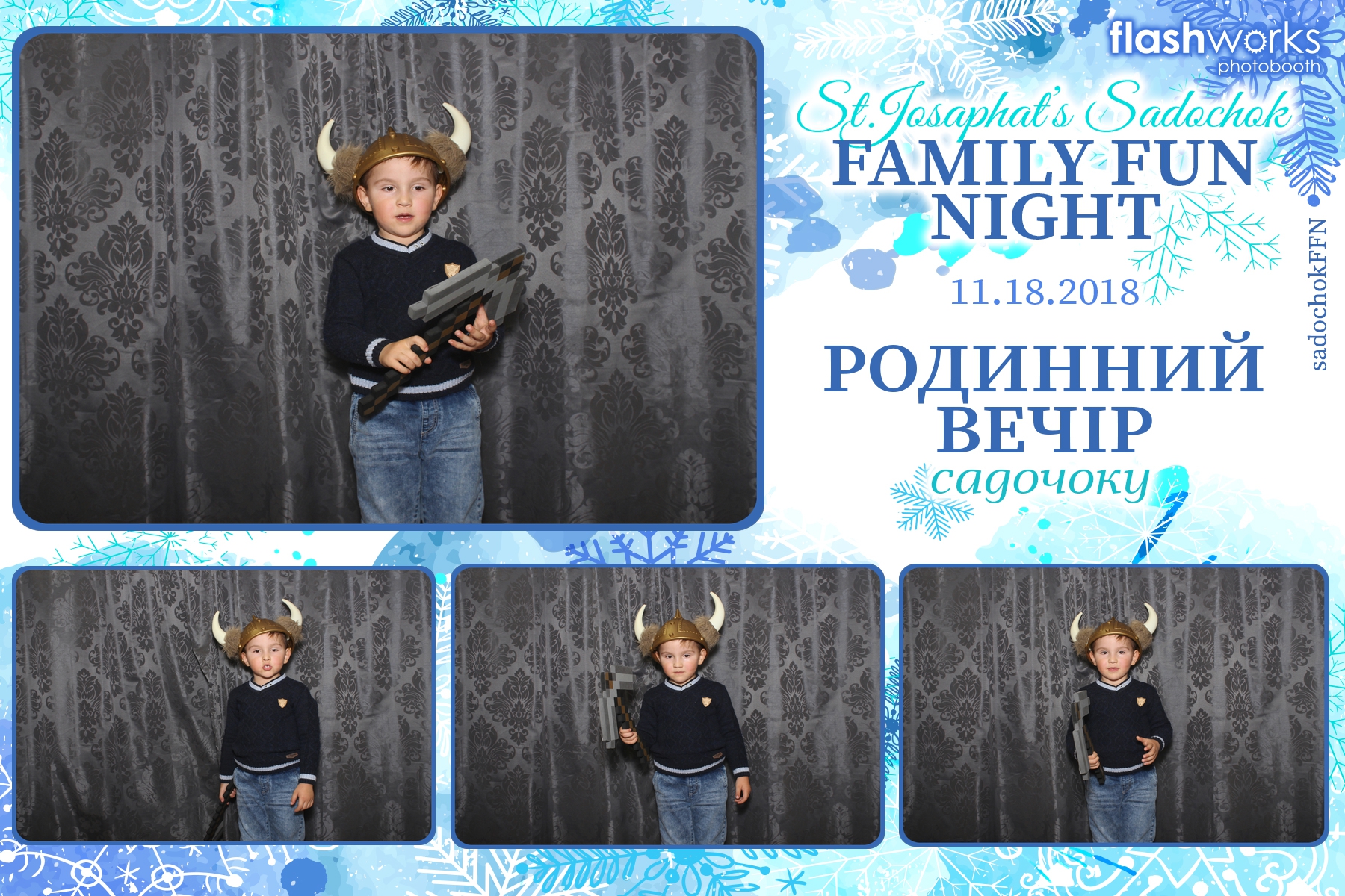 St. Josaphat’s Sadochok Family Fun Night | View more photos from the event at gallery.flashworksphotobooth.com/u/FlashworksPhotoboothInc/St-Josaphat’s-Sadochok-Family-Fun-Night