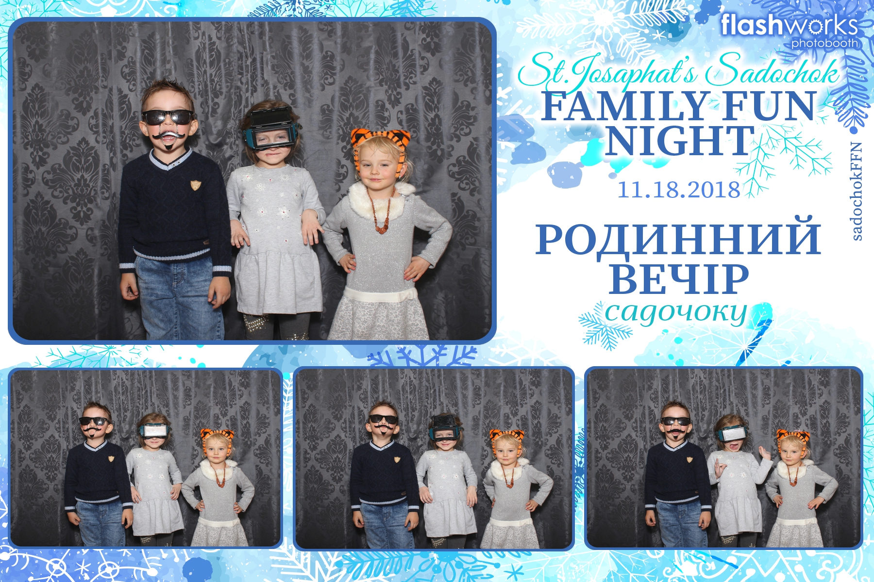 St. Josaphat’s Sadochok Family Fun Night | View more photos from the event at gallery.flashworksphotobooth.com/u/FlashworksPhotoboothInc/St-Josaphat’s-Sadochok-Family-Fun-Night