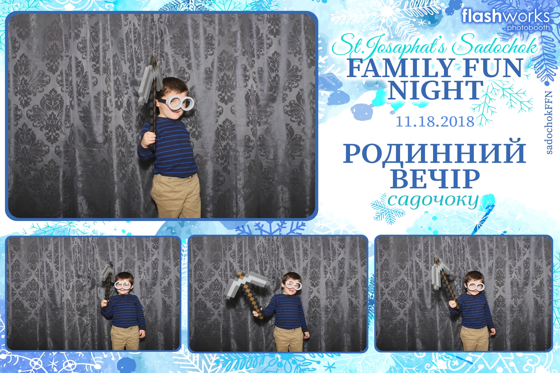 St. Josaphat’s Sadochok Family Fun Night | View more photos from the event at gallery.flashworksphotobooth.com/u/FlashworksPhotoboothInc/St-Josaphat’s-Sadochok-Family-Fun-Night