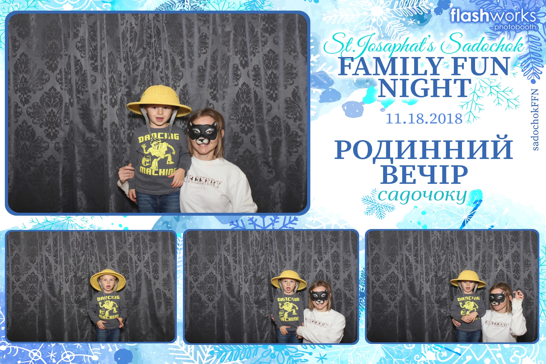 St. Josaphat’s Sadochok Family Fun Night | View more photos from the event at gallery.flashworksphotobooth.com/u/FlashworksPhotoboothInc/St-Josaphat’s-Sadochok-Family-Fun-Night