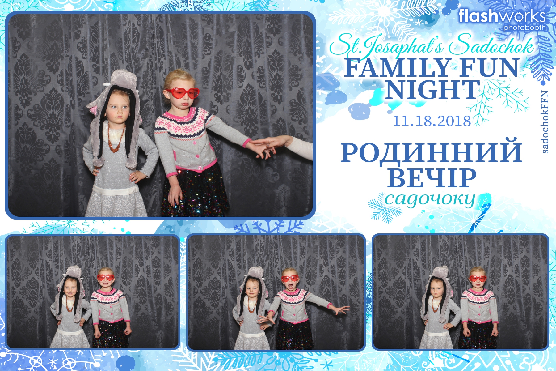St. Josaphat’s Sadochok Family Fun Night | View more photos from the event at gallery.flashworksphotobooth.com/u/FlashworksPhotoboothInc/St-Josaphat’s-Sadochok-Family-Fun-Night