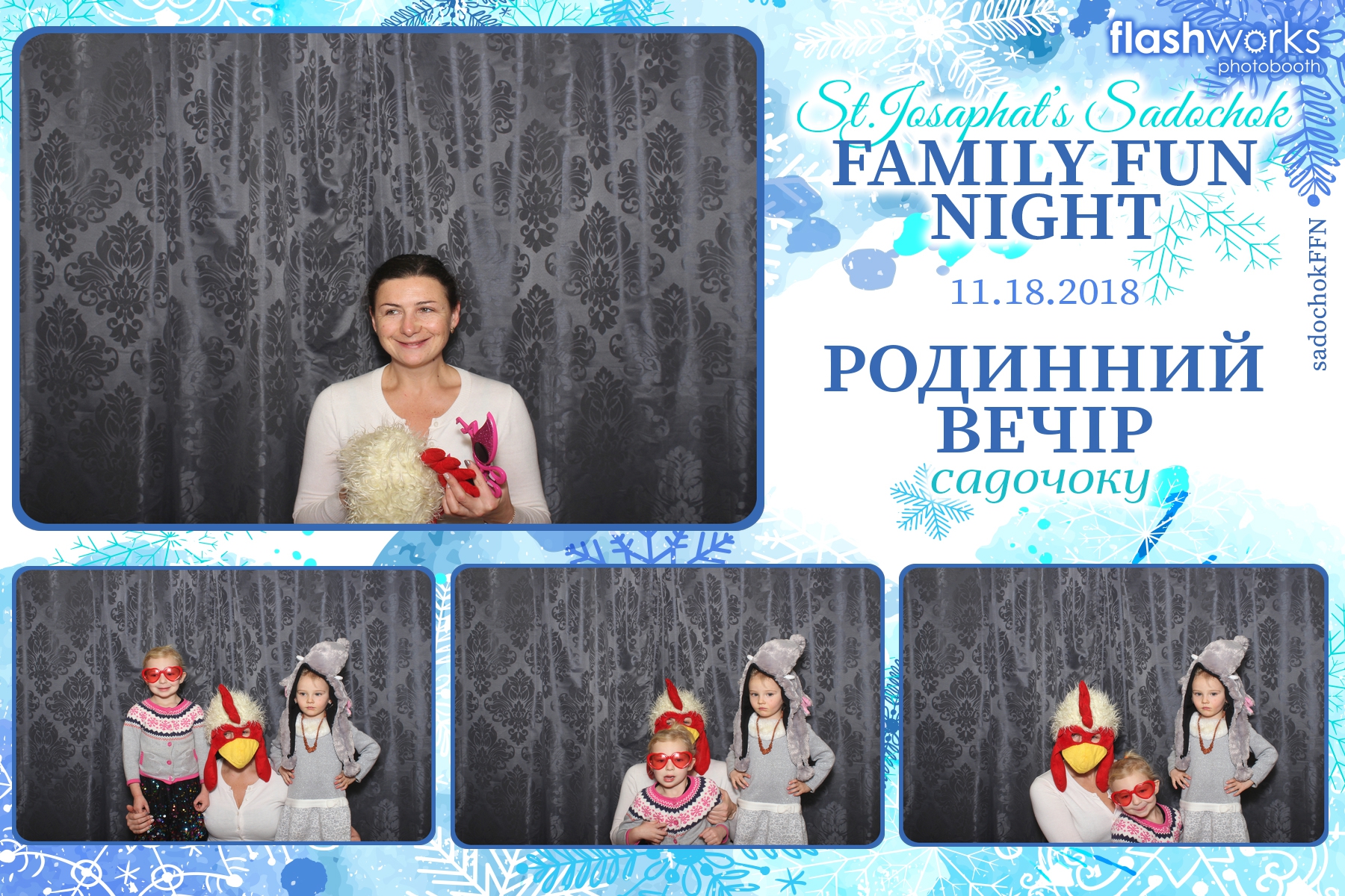 St. Josaphat’s Sadochok Family Fun Night | View more photos from the event at gallery.flashworksphotobooth.com/u/FlashworksPhotoboothInc/St-Josaphat’s-Sadochok-Family-Fun-Night